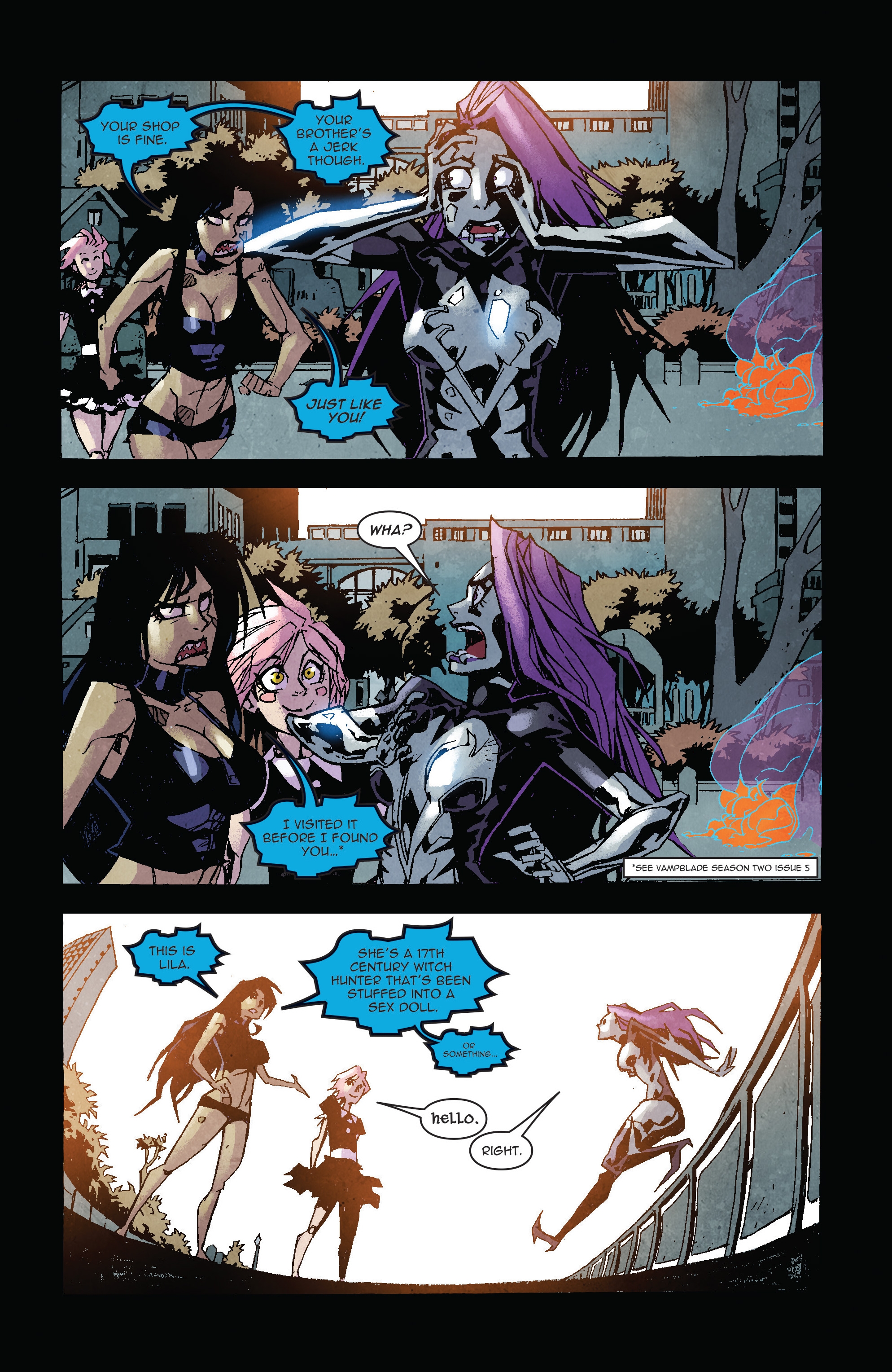 Vampblade Season 2 (2017) issue 8 - Page 8