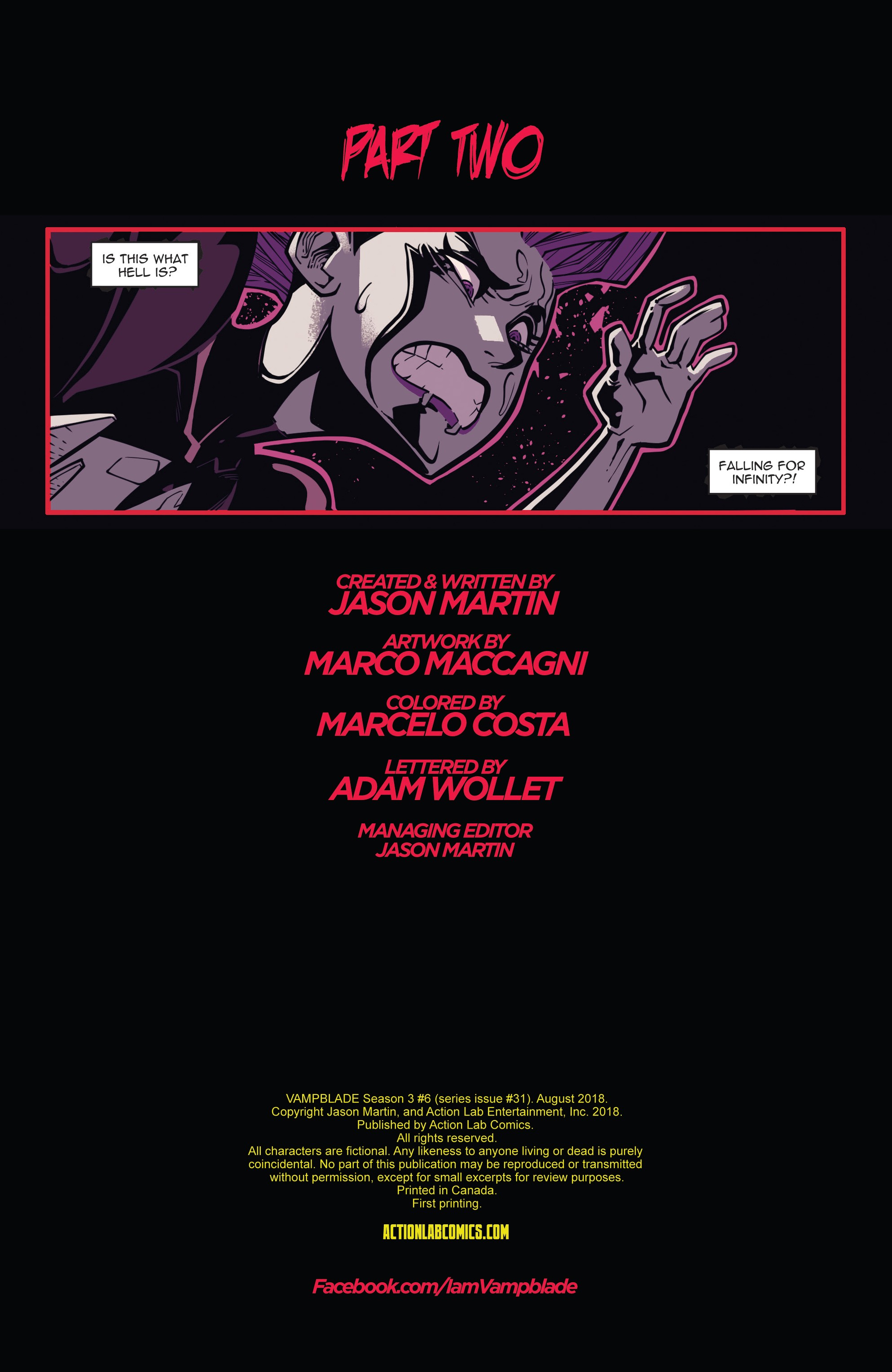 Vampblade Season 3 (2018-) issue 6 - Page 3