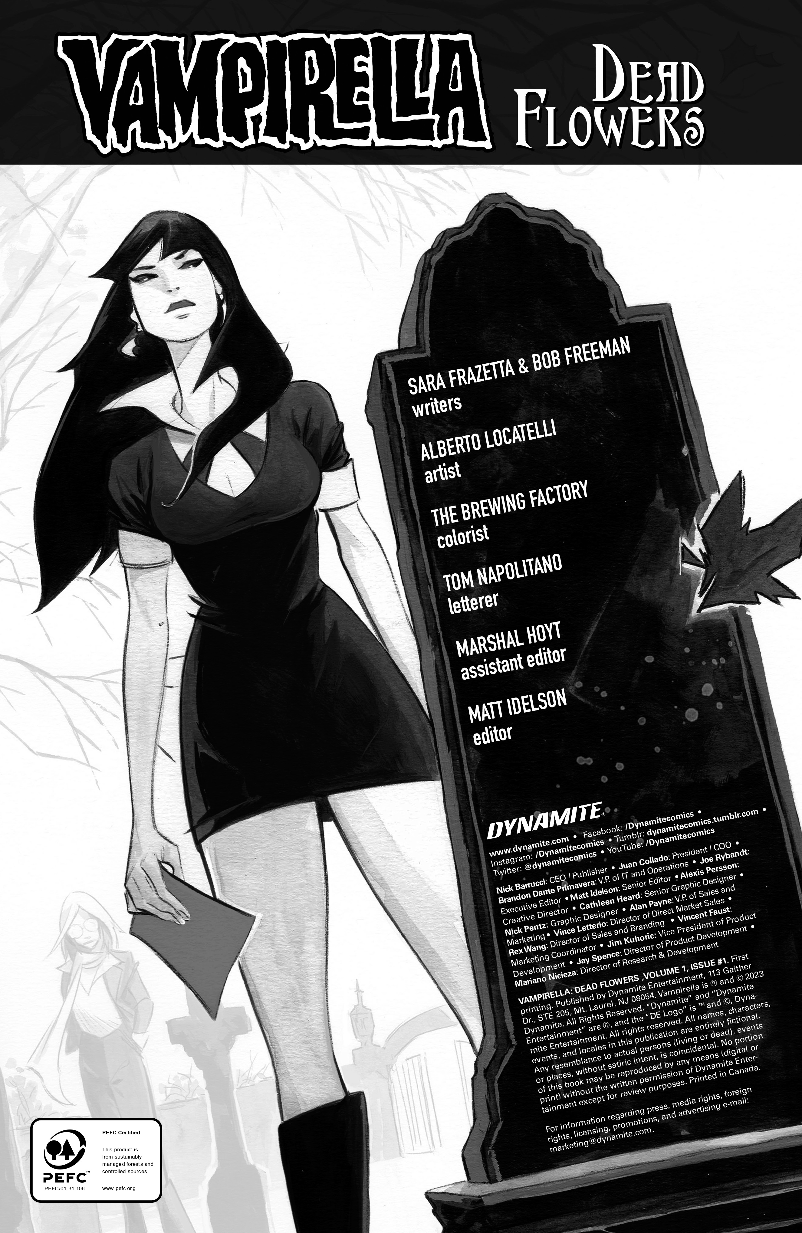 Vampirella: Dead Flowers (2023-) issue 1 - Page 6