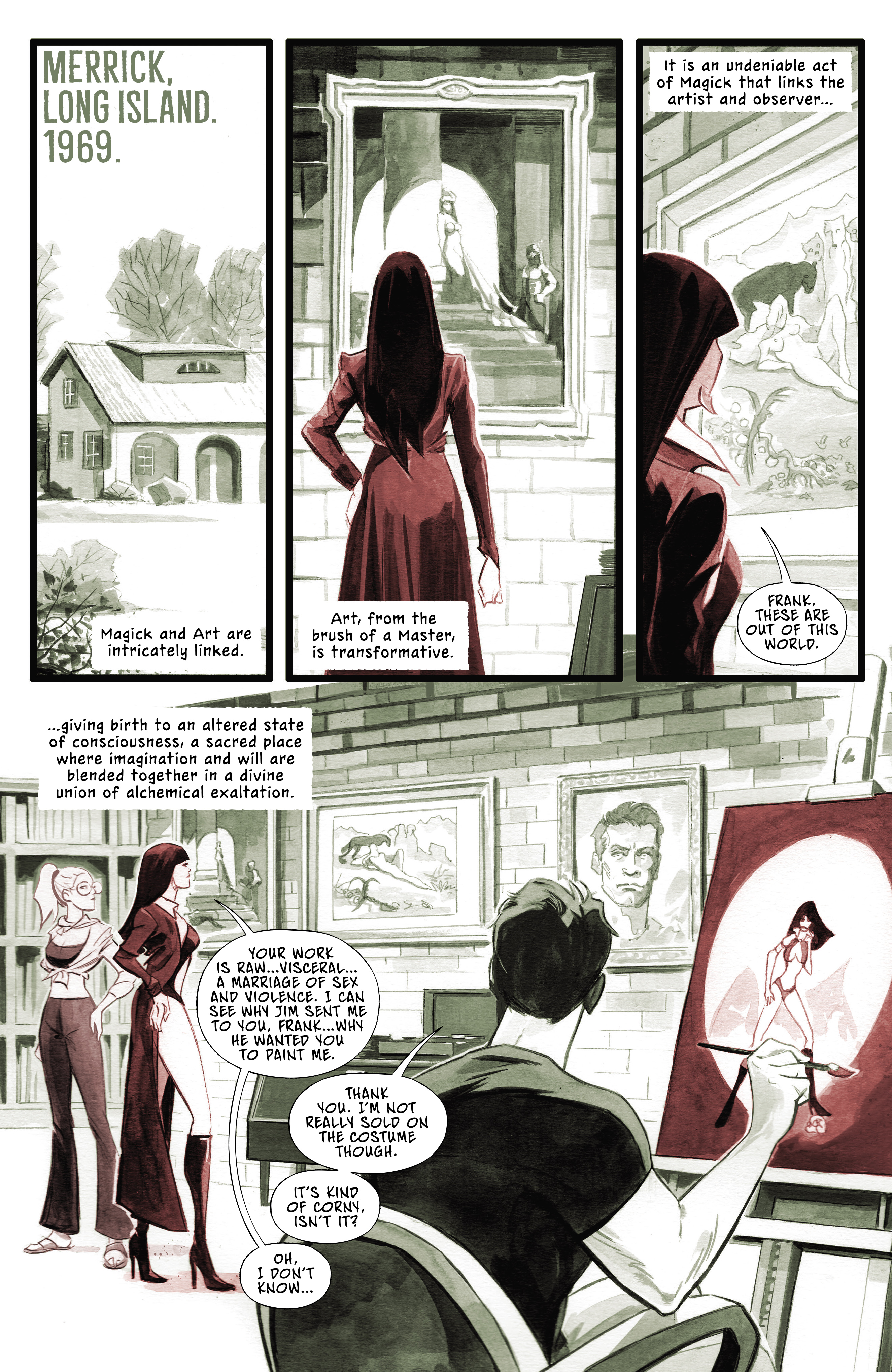 Vampirella: Dead Flowers (2023-) issue 1 - Page 11