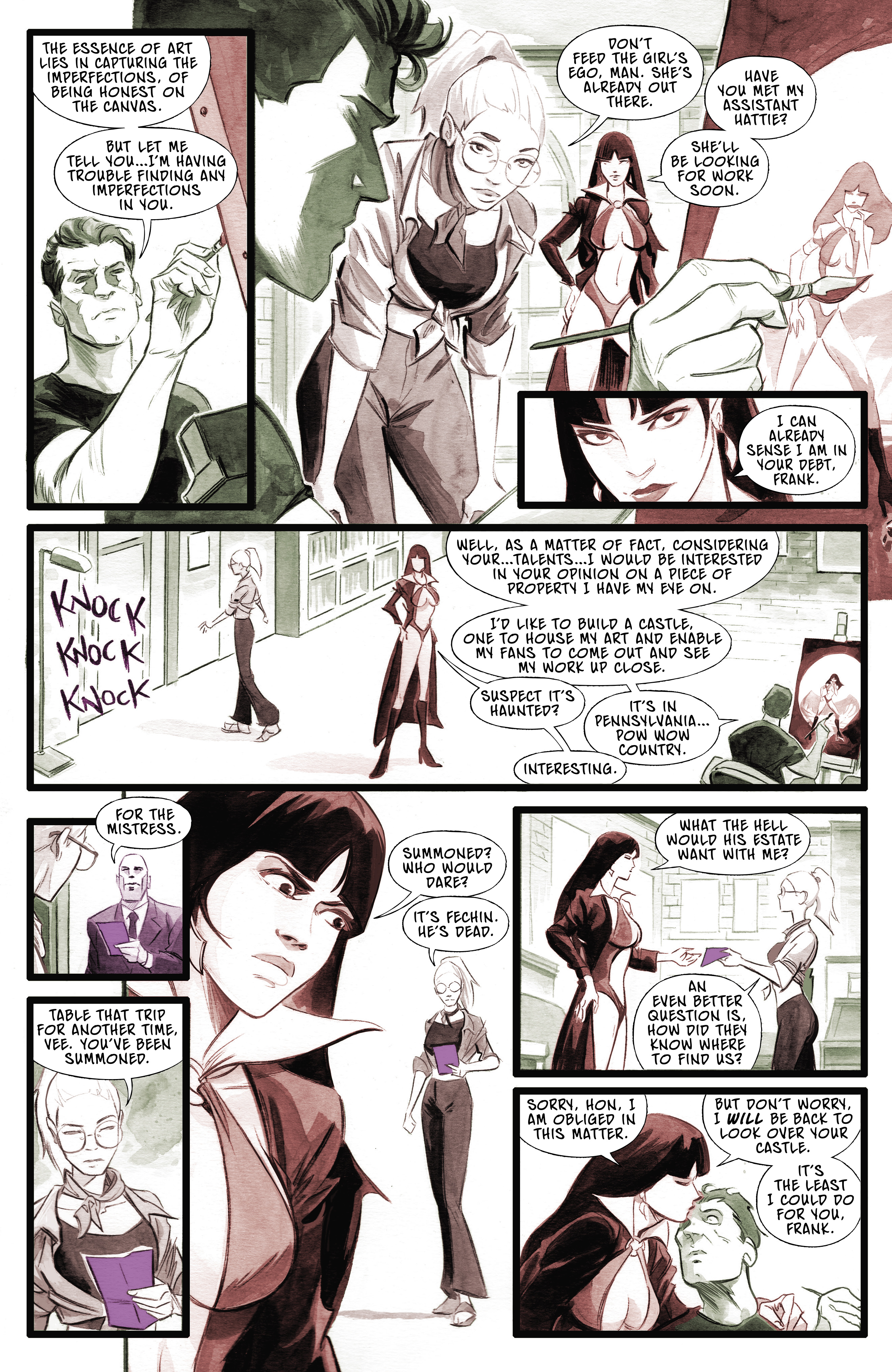 Vampirella: Dead Flowers (2023-) issue 1 - Page 13