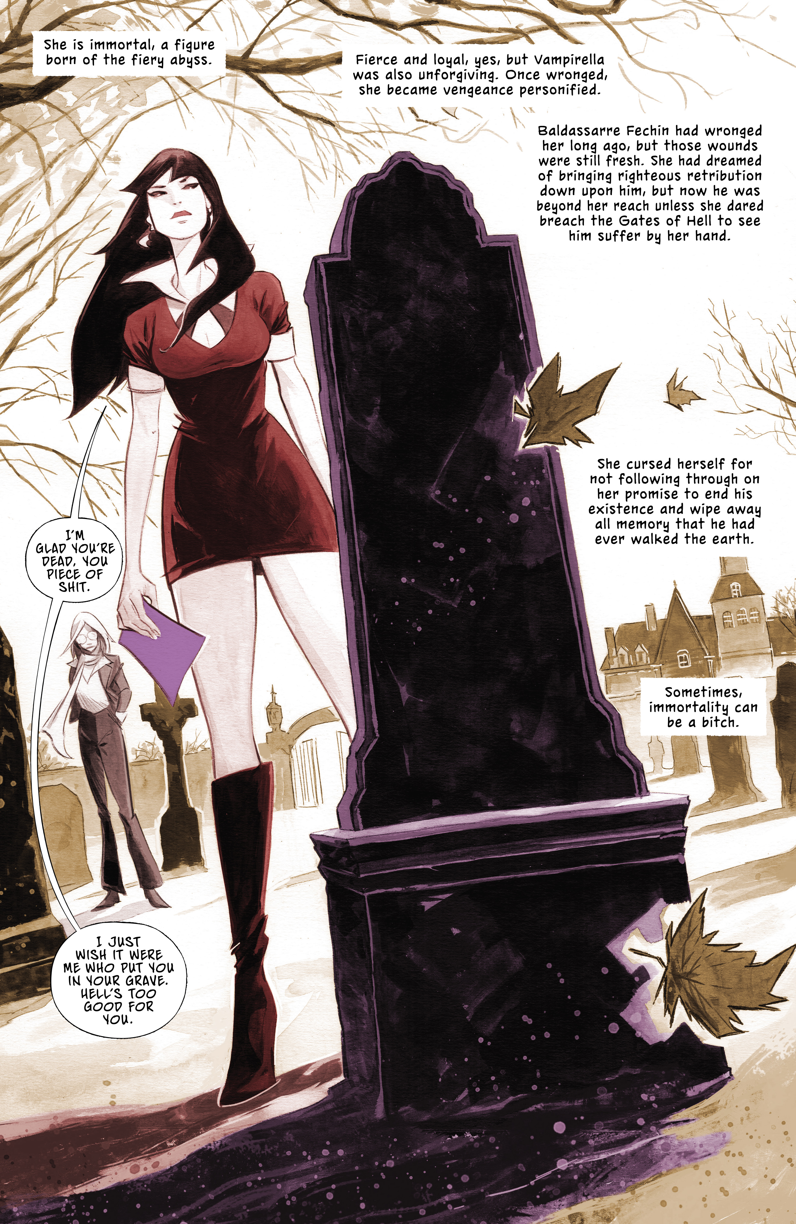 Vampirella: Dead Flowers (2023-) issue 1 - Page 14