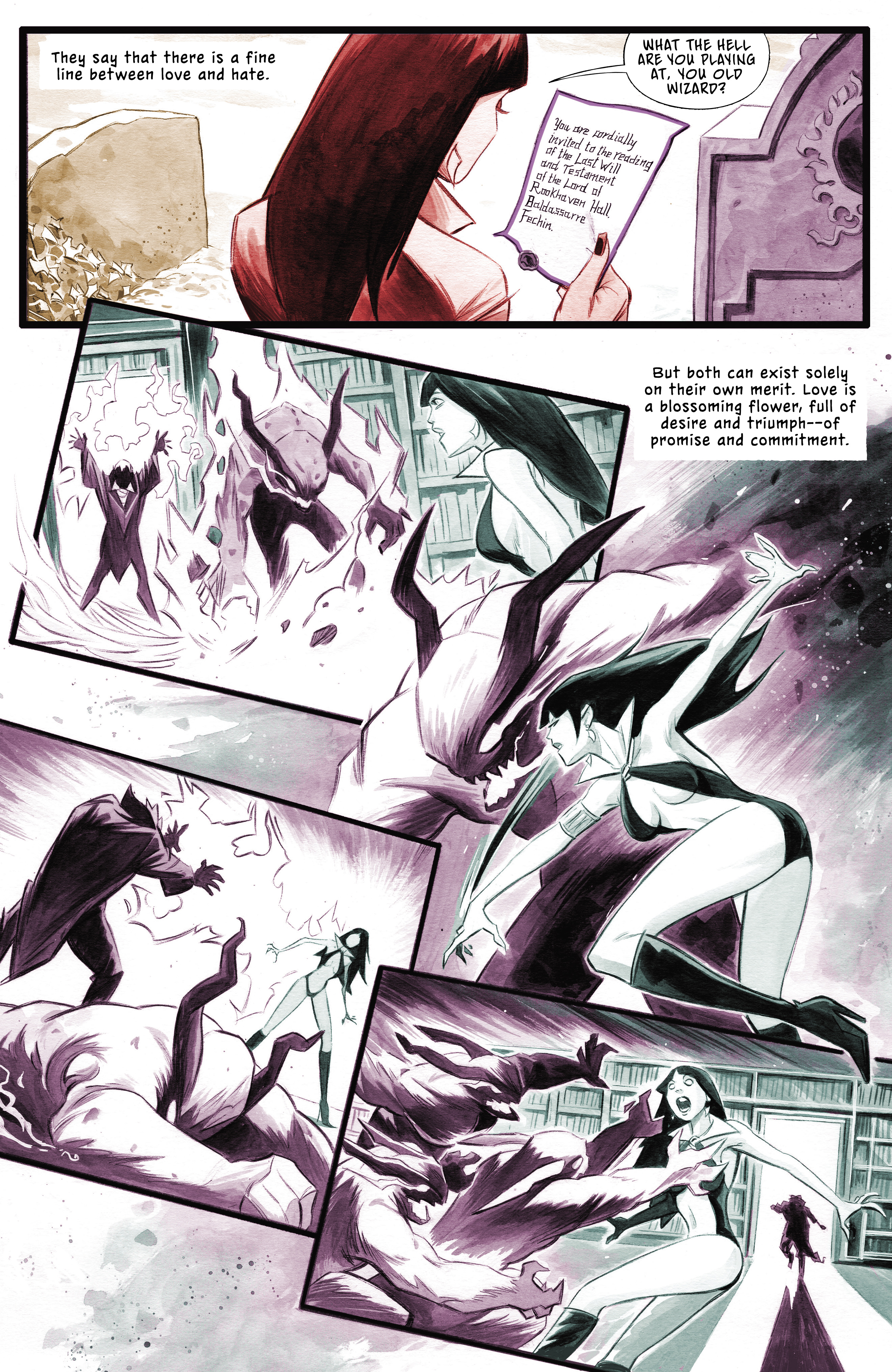 Vampirella: Dead Flowers (2023-) issue 1 - Page 15