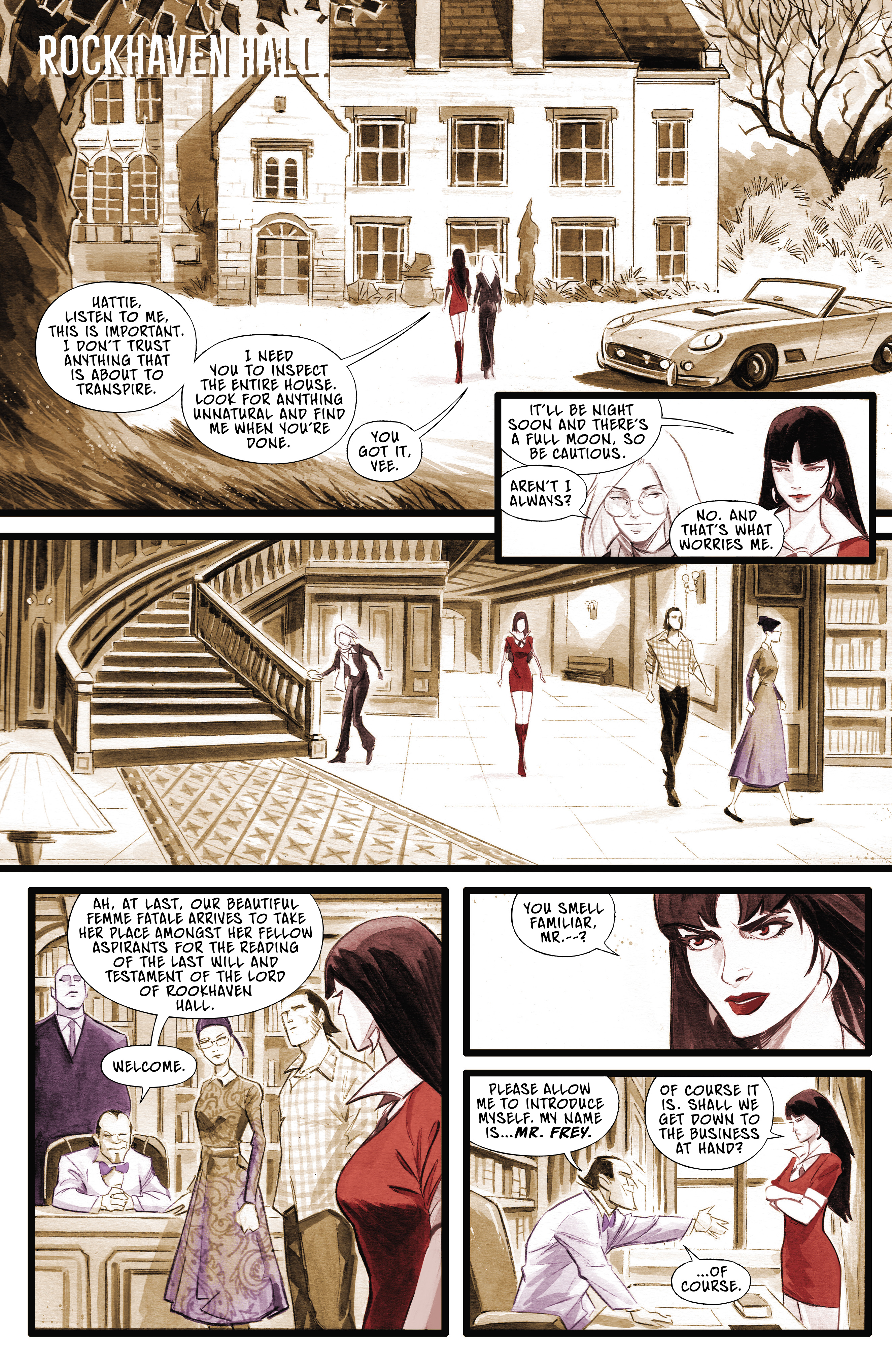 Vampirella: Dead Flowers (2023-) issue 1 - Page 18