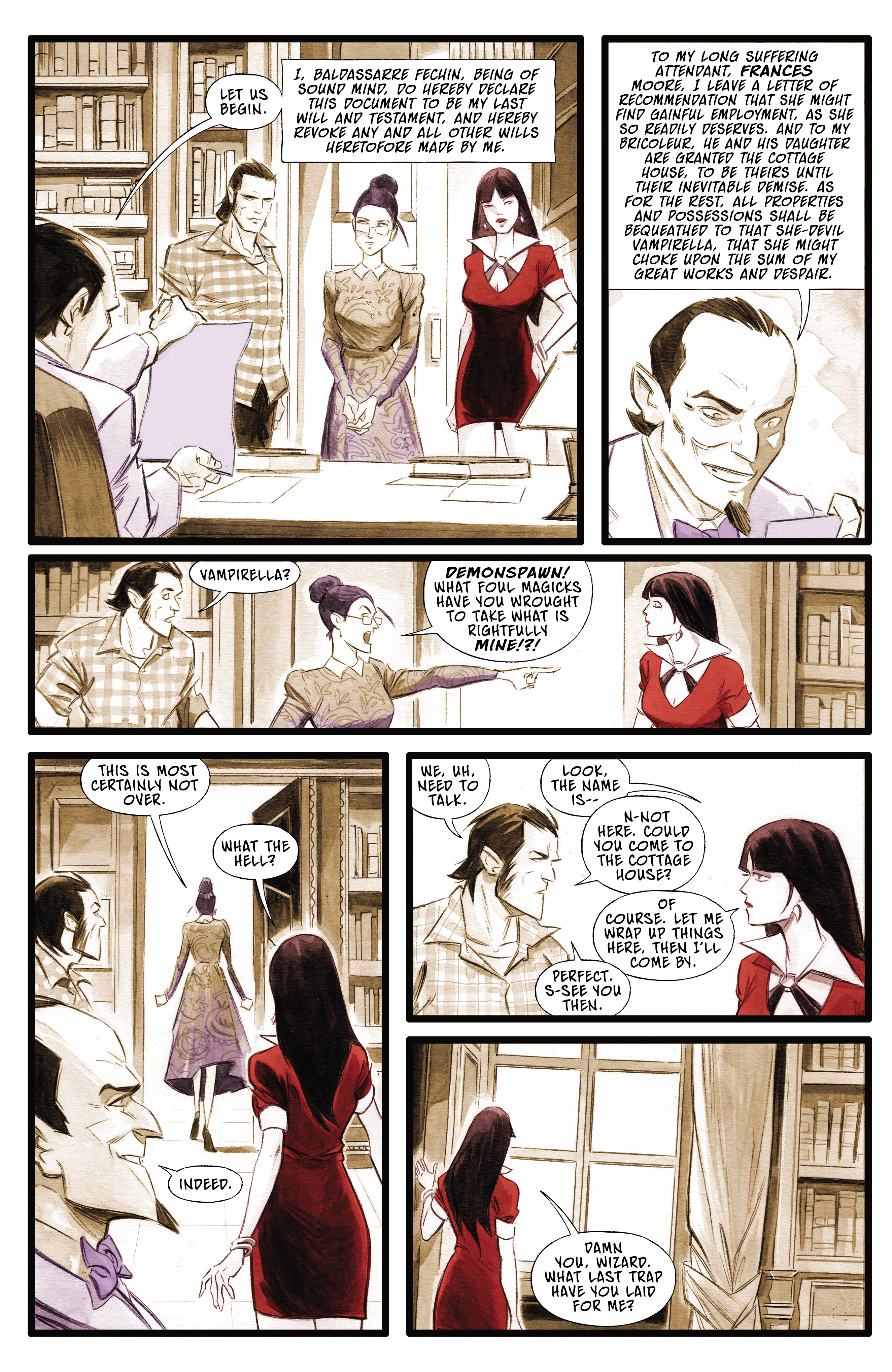 Vampirella: Dead Flowers (2023-) issue 1 - Page 19