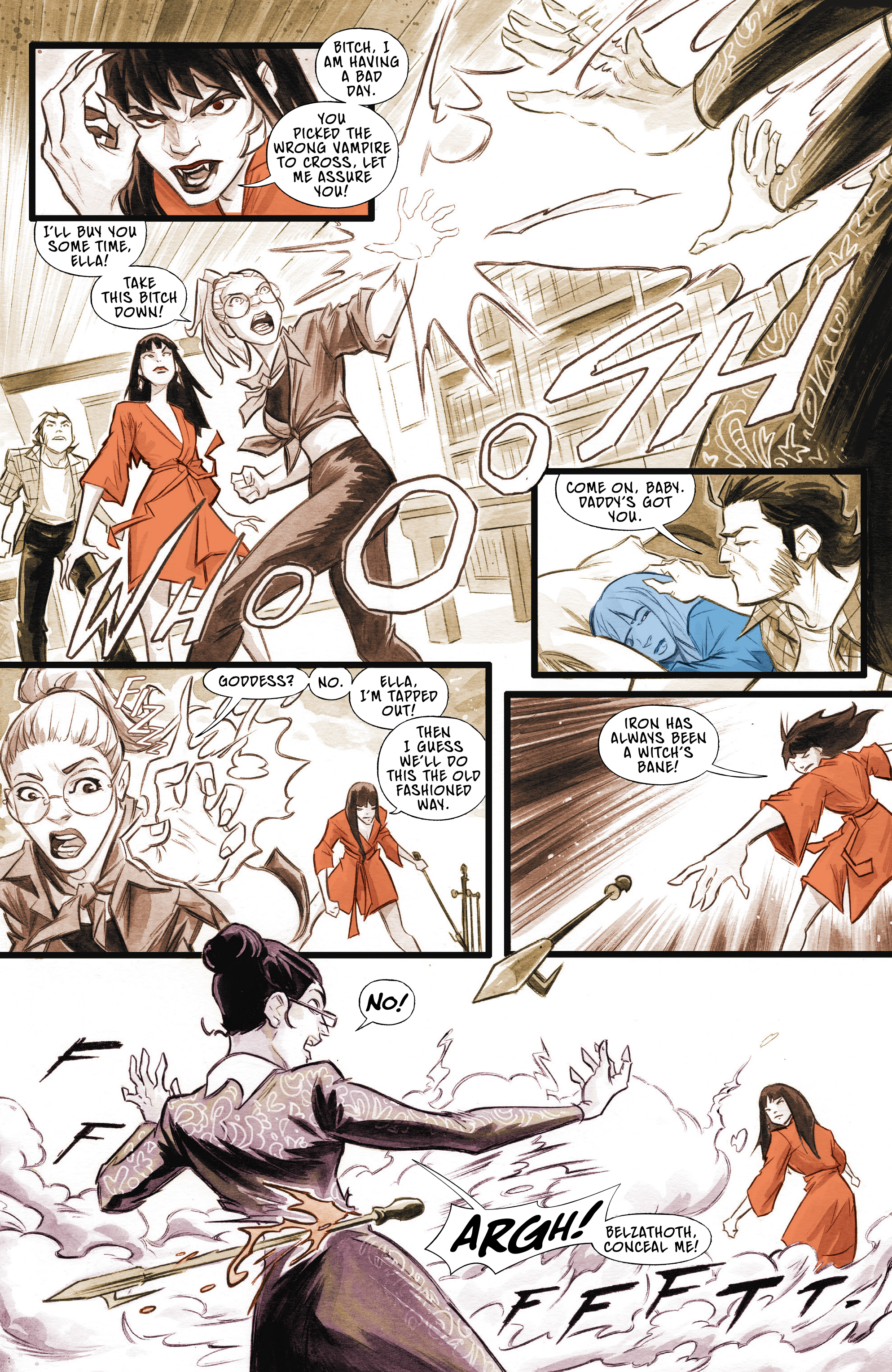 Vampirella: Dead Flowers (2023-) issue 3 - Page 10