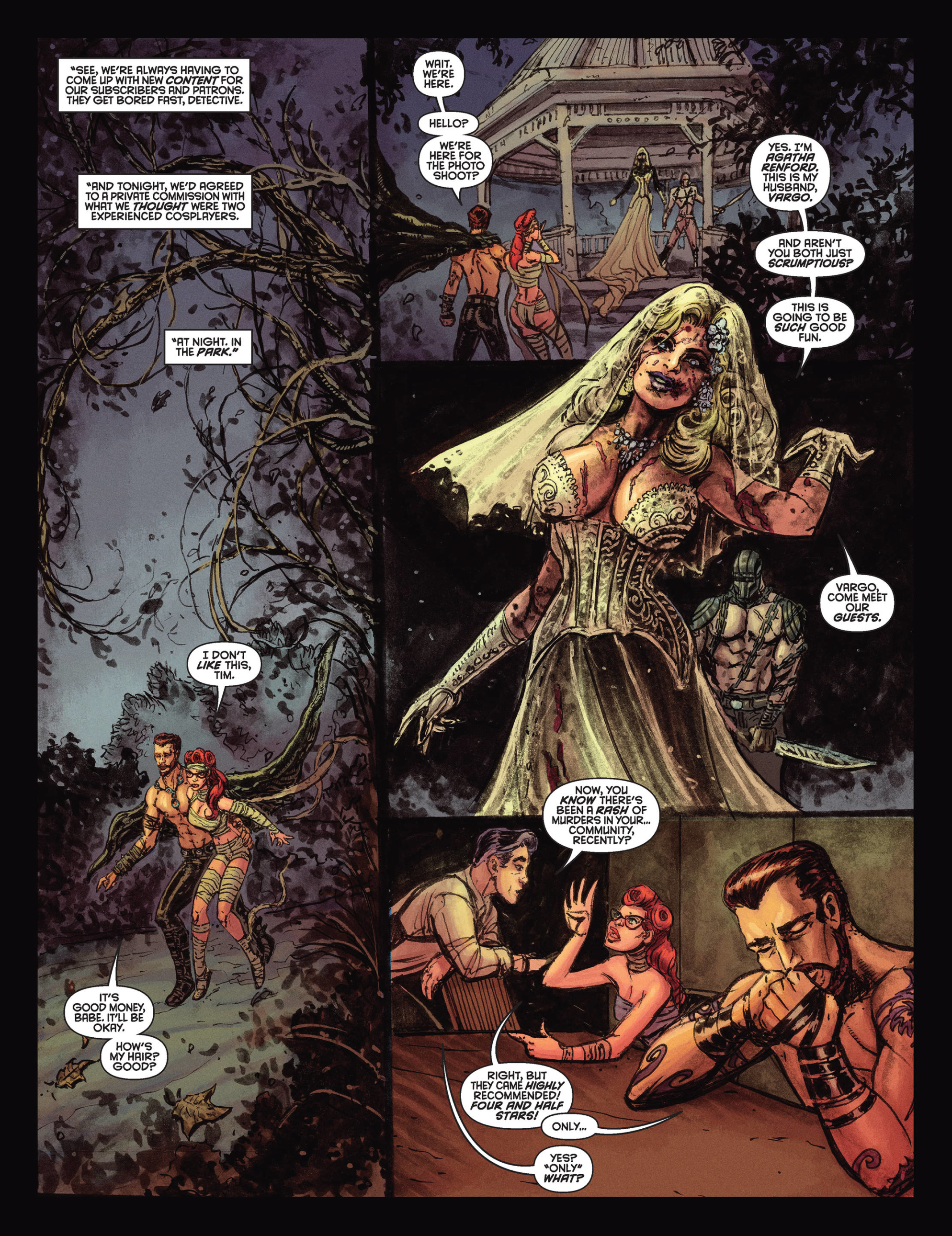 Vampirella in Make Up to Break Up (2019): Chapter 1 - Page 2