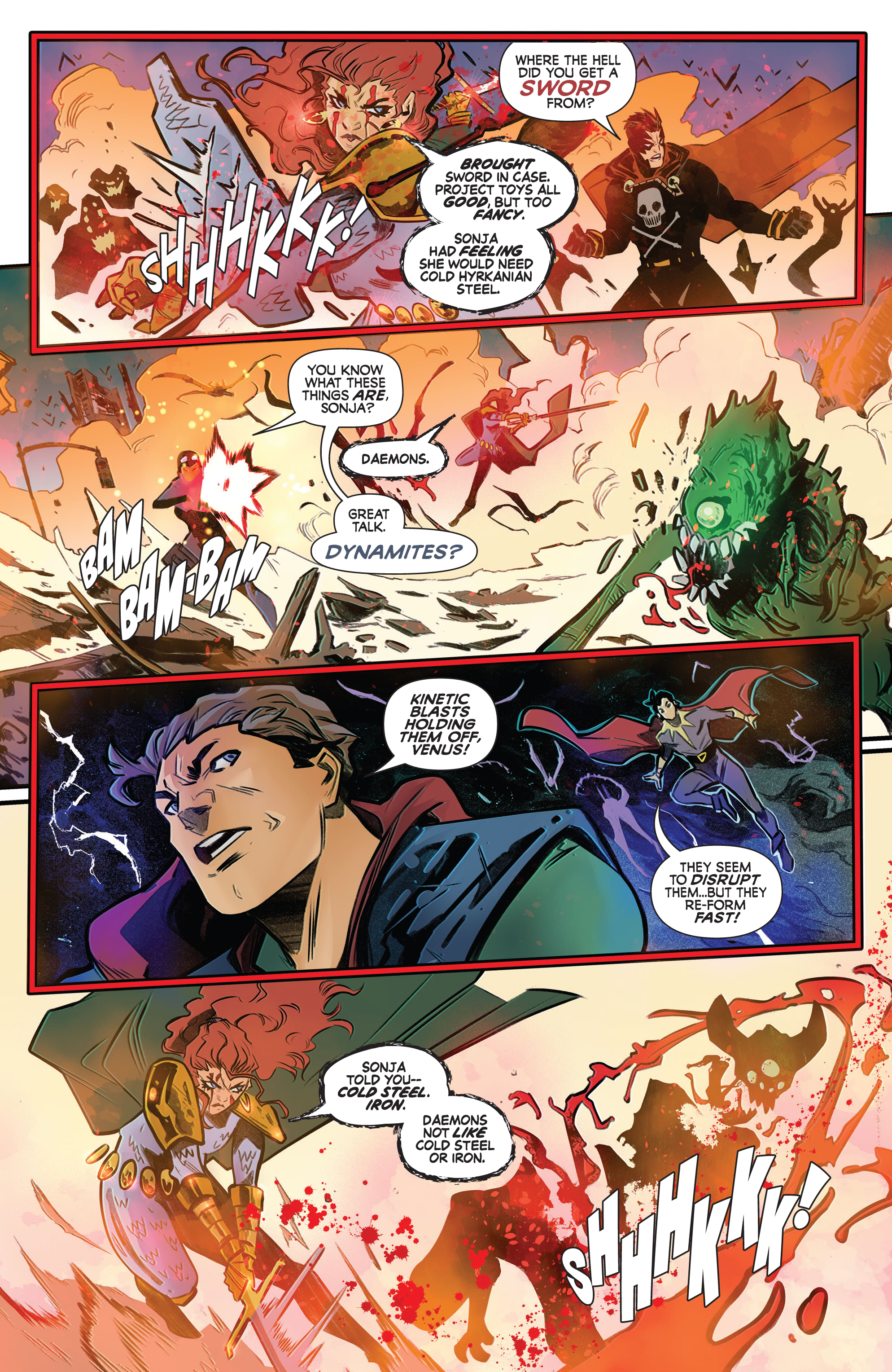 Vampirella vs. Red Sonja (2022-) issue 2 - Page 14