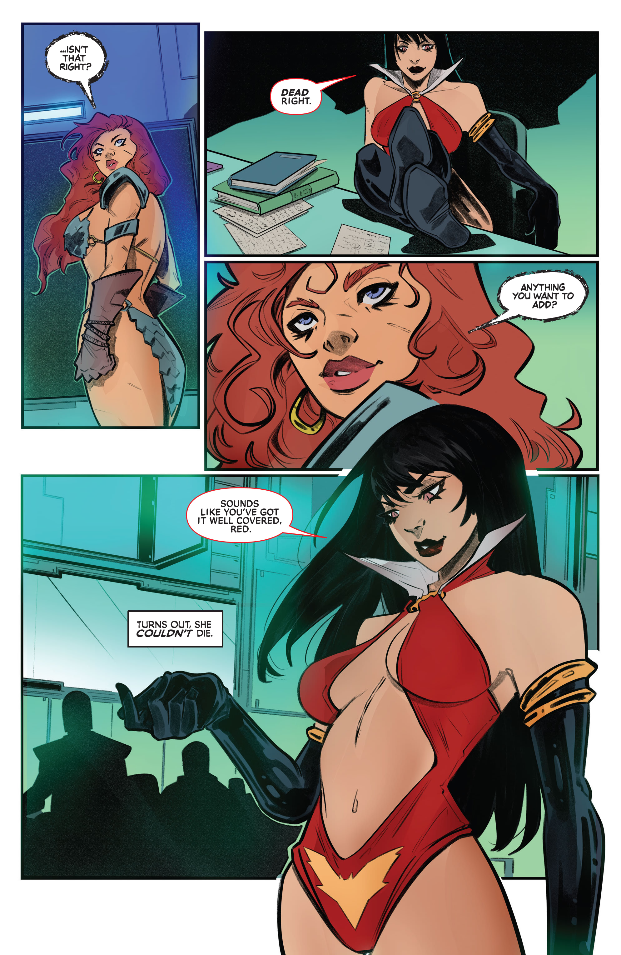 Vampirella vs. Red Sonja (2022-) issue 5 - Page 29