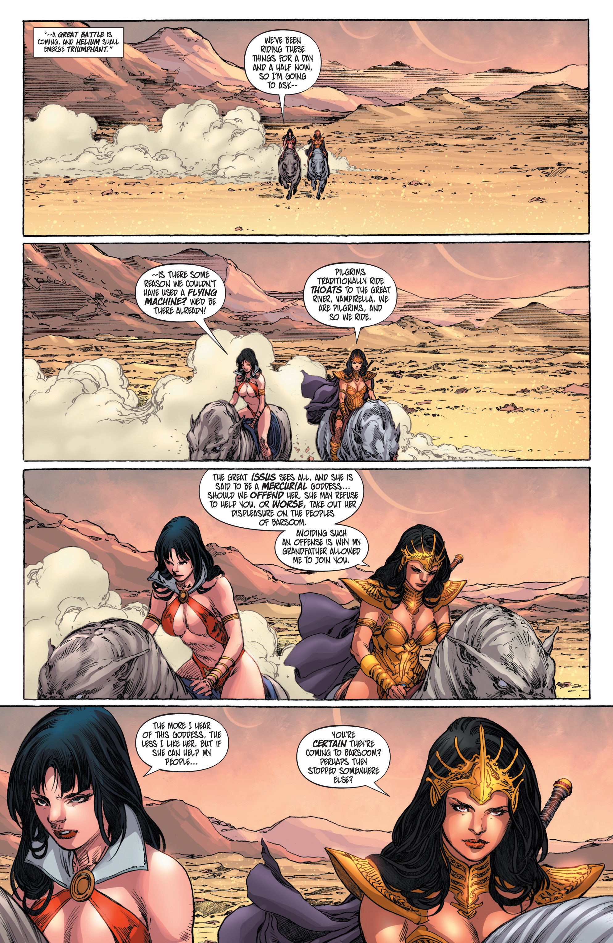 Vampirella/Dejah Thoris (2018-) issue 2 - Page 15