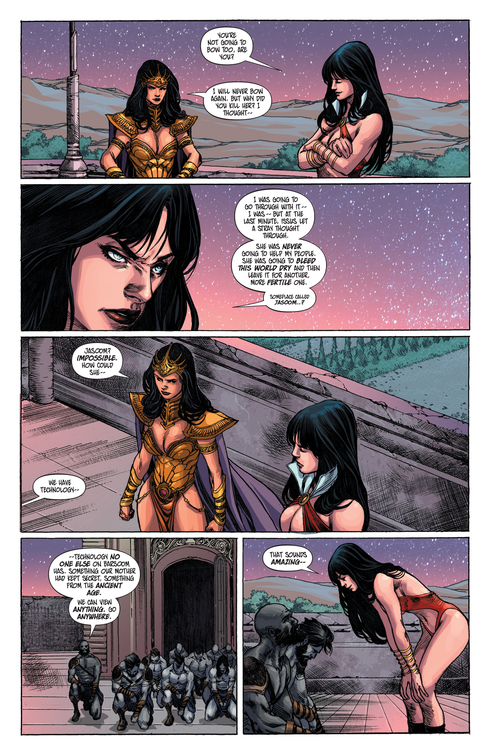 Vampirella/Dejah Thoris (2018-) issue 4 - Page 18