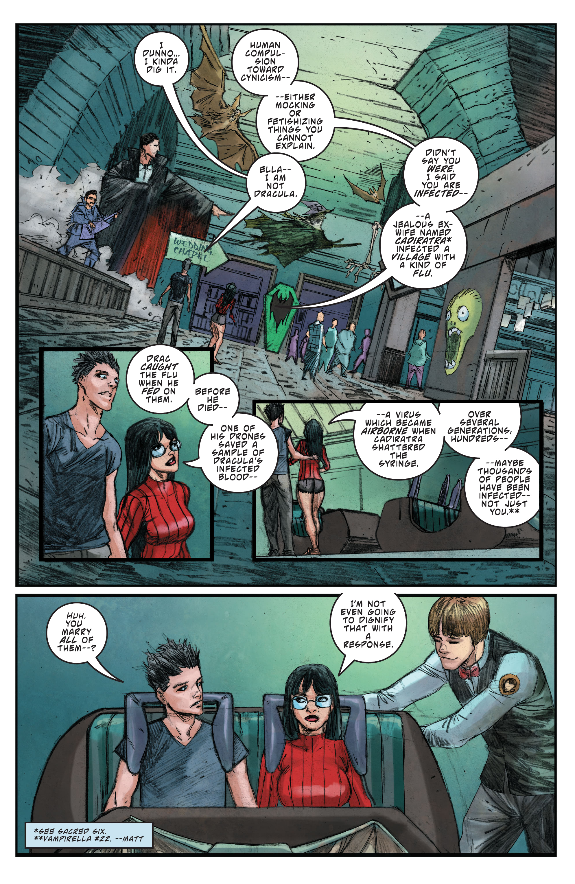 Vampirella/Dracula: Unholy (2021-) issue 1 - Page 24