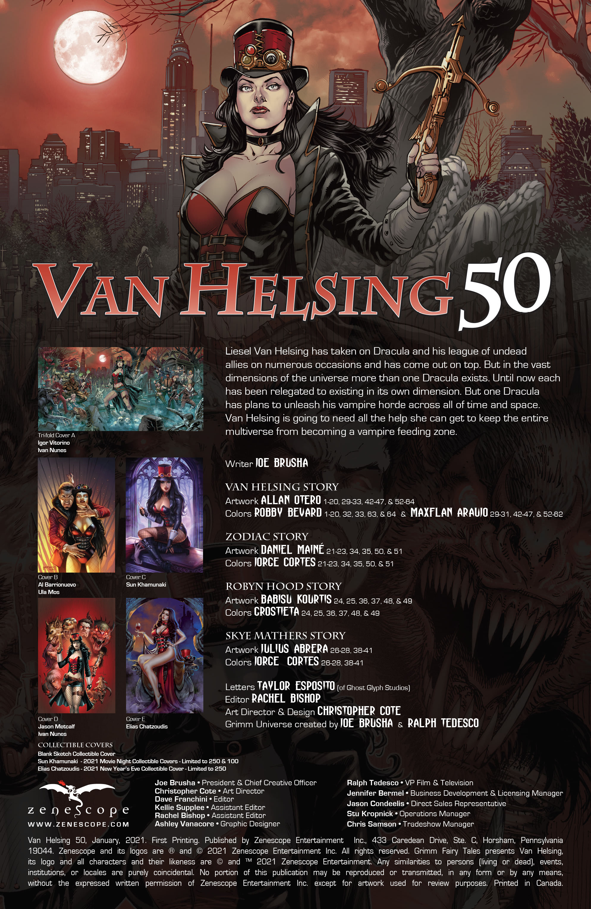 Van Helsing #50 Anniversary Issue (2020): Chapter 50 - Page 2