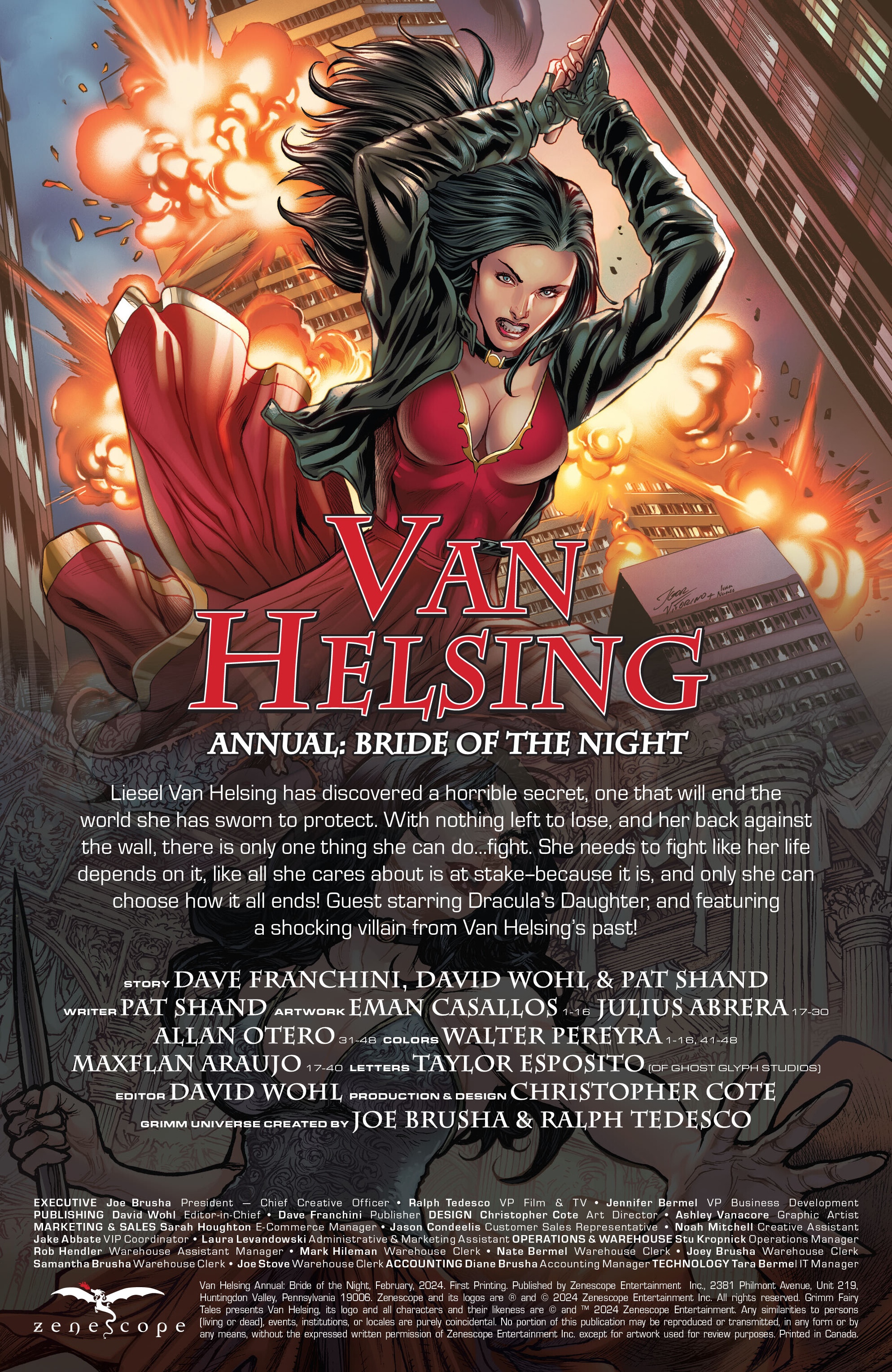Van Helsing Annual: Bride of the Night (2024-): Chapter 1 - Page 2
