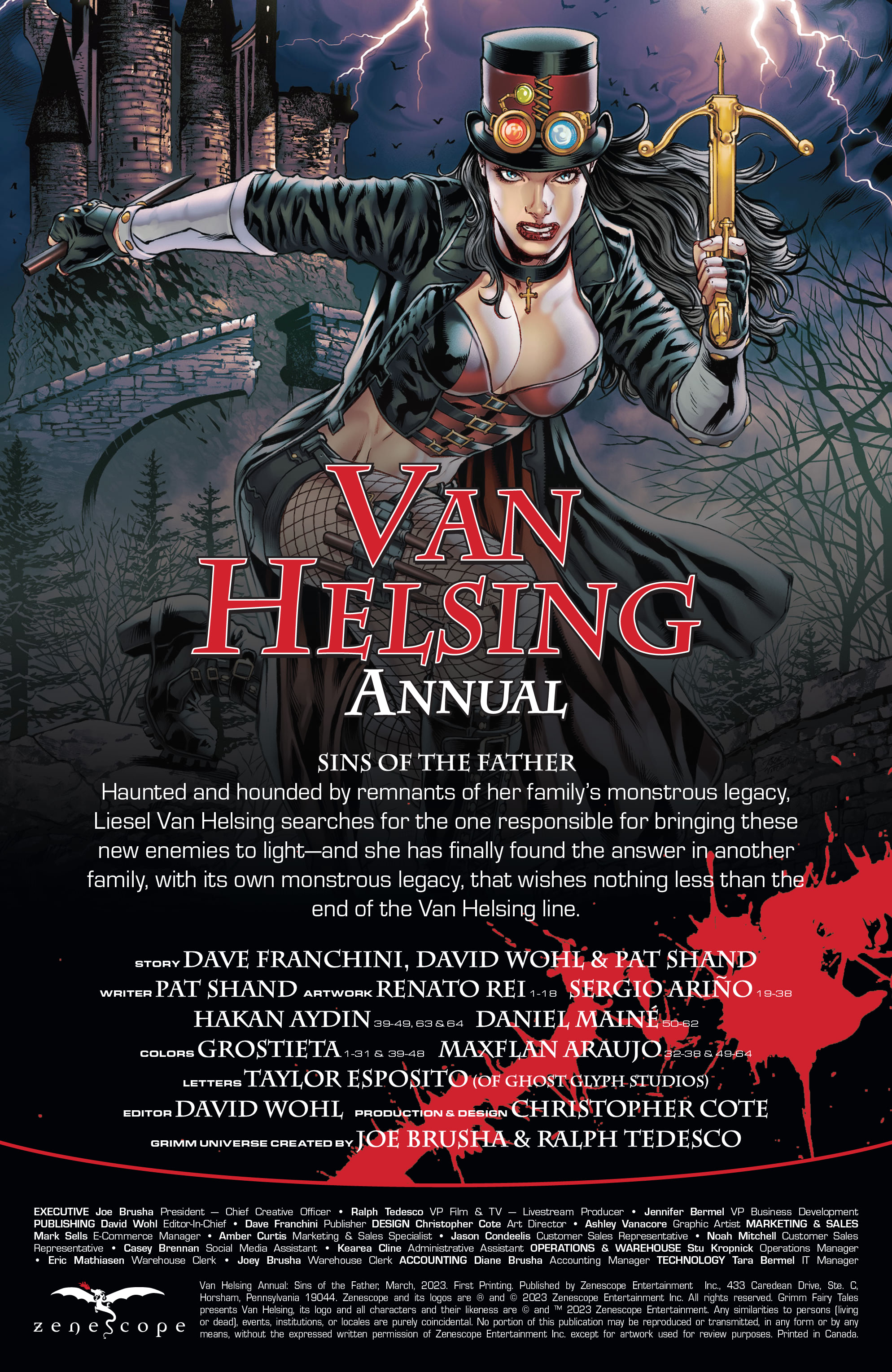 Van Helsing Annual Sins of the Father (2023-): Chapter 1 - Page 2