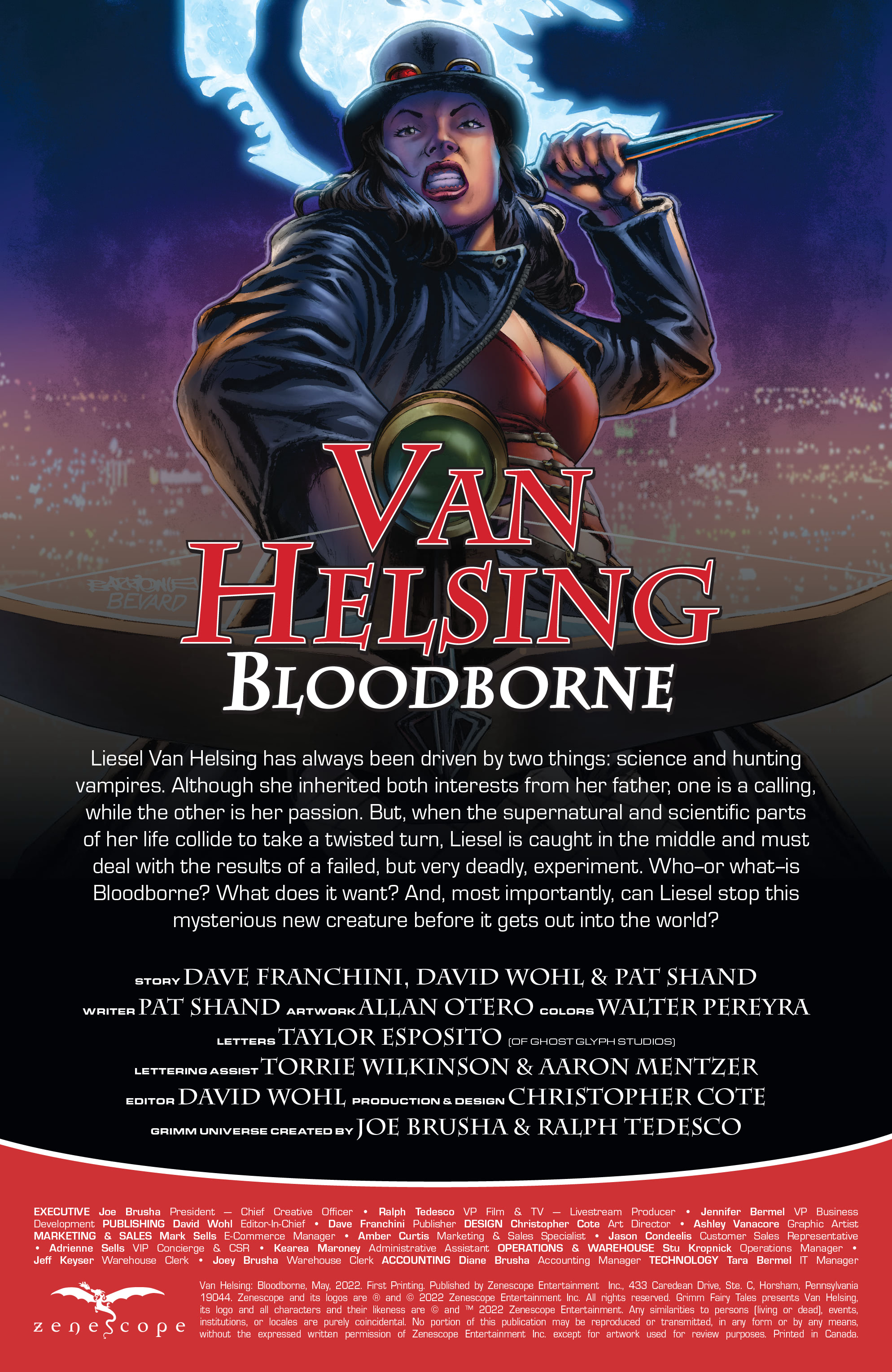 Van Helsing: Bloodborne (2022-): Chapter 1 - Page 2