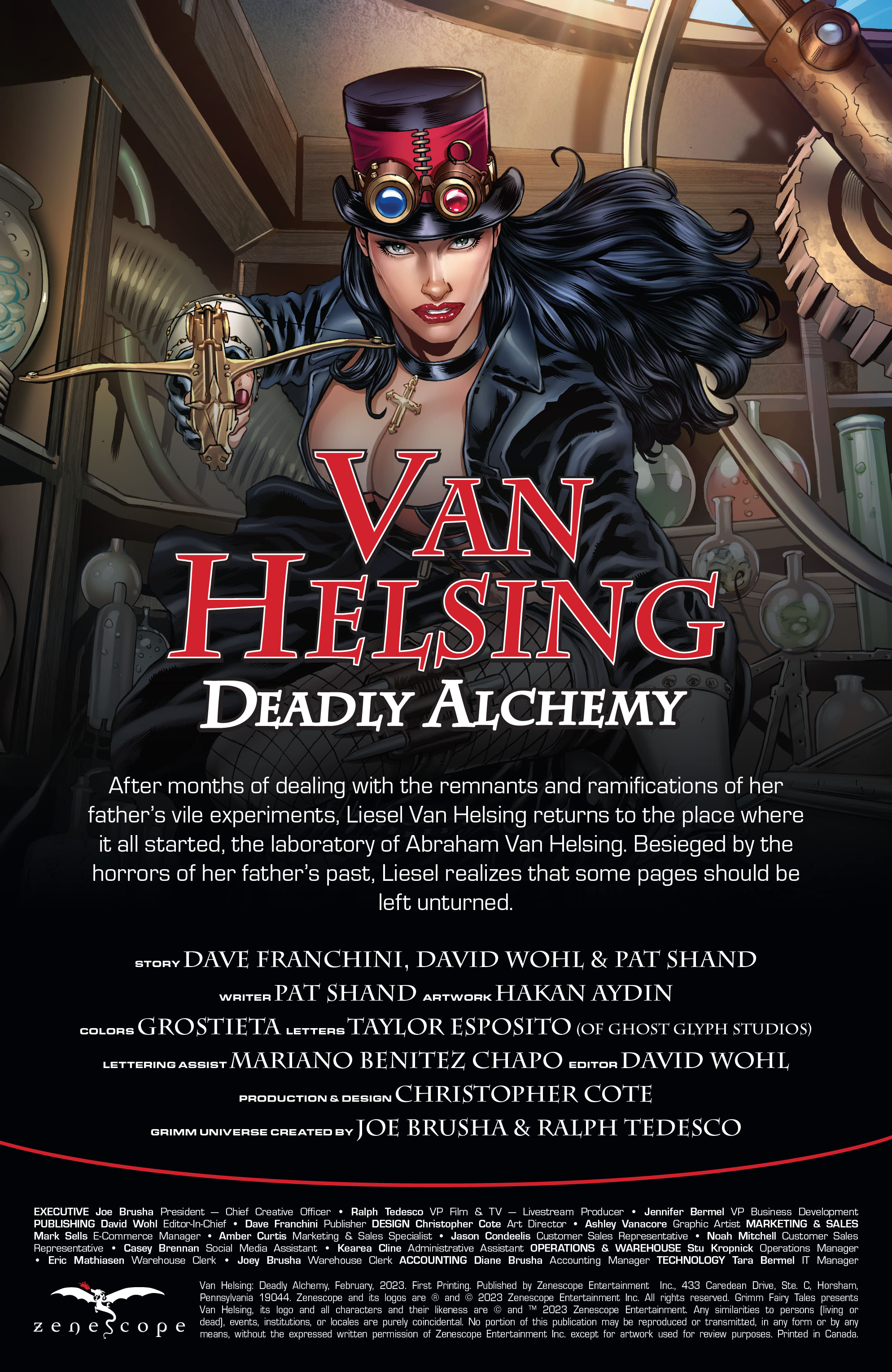 Van Helsing: Deadly Alchemy (2023-): Chapter 1 - Page 2