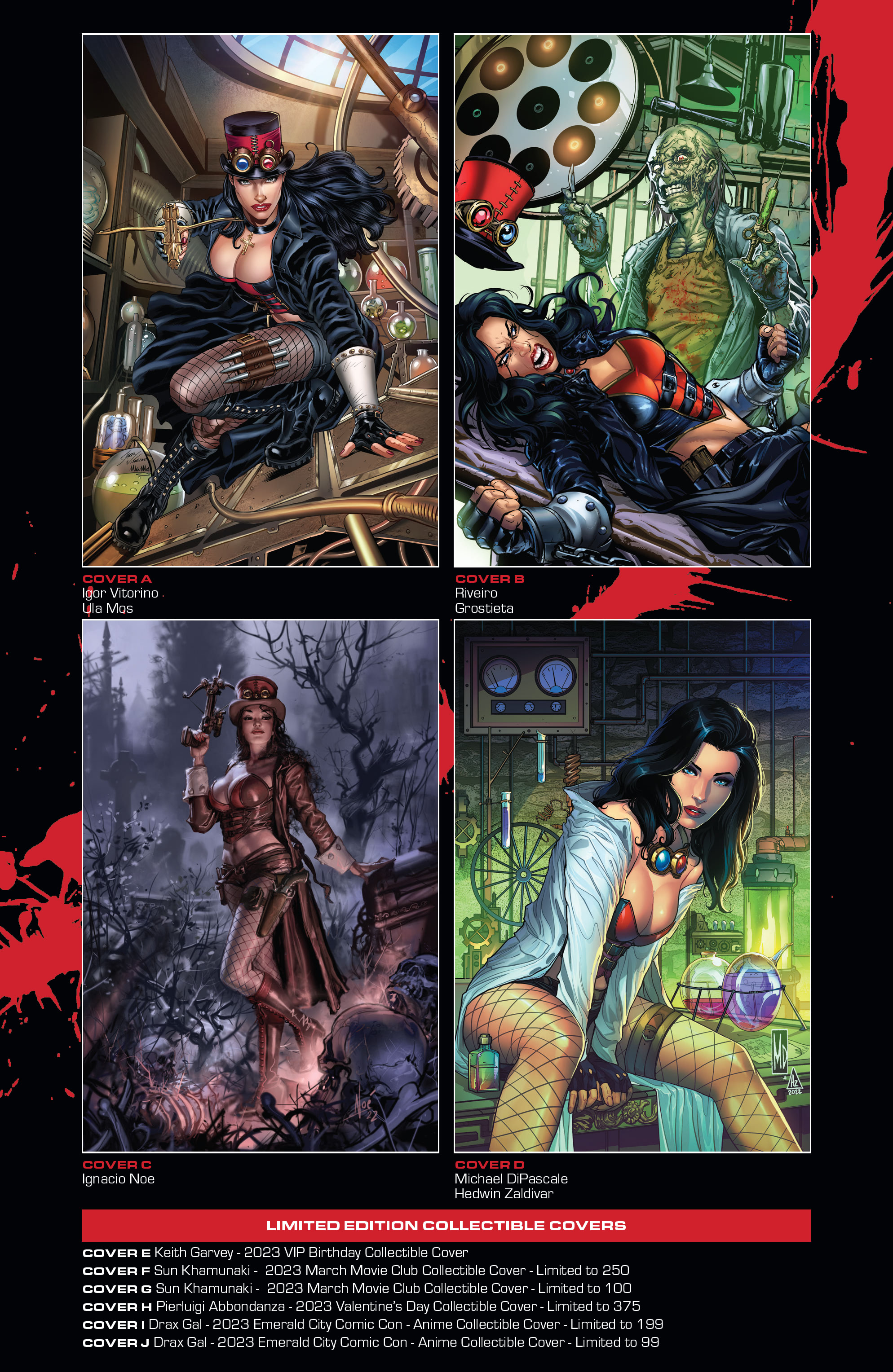 Van Helsing: Deadly Alchemy (2023-) issue 1 - Page 35