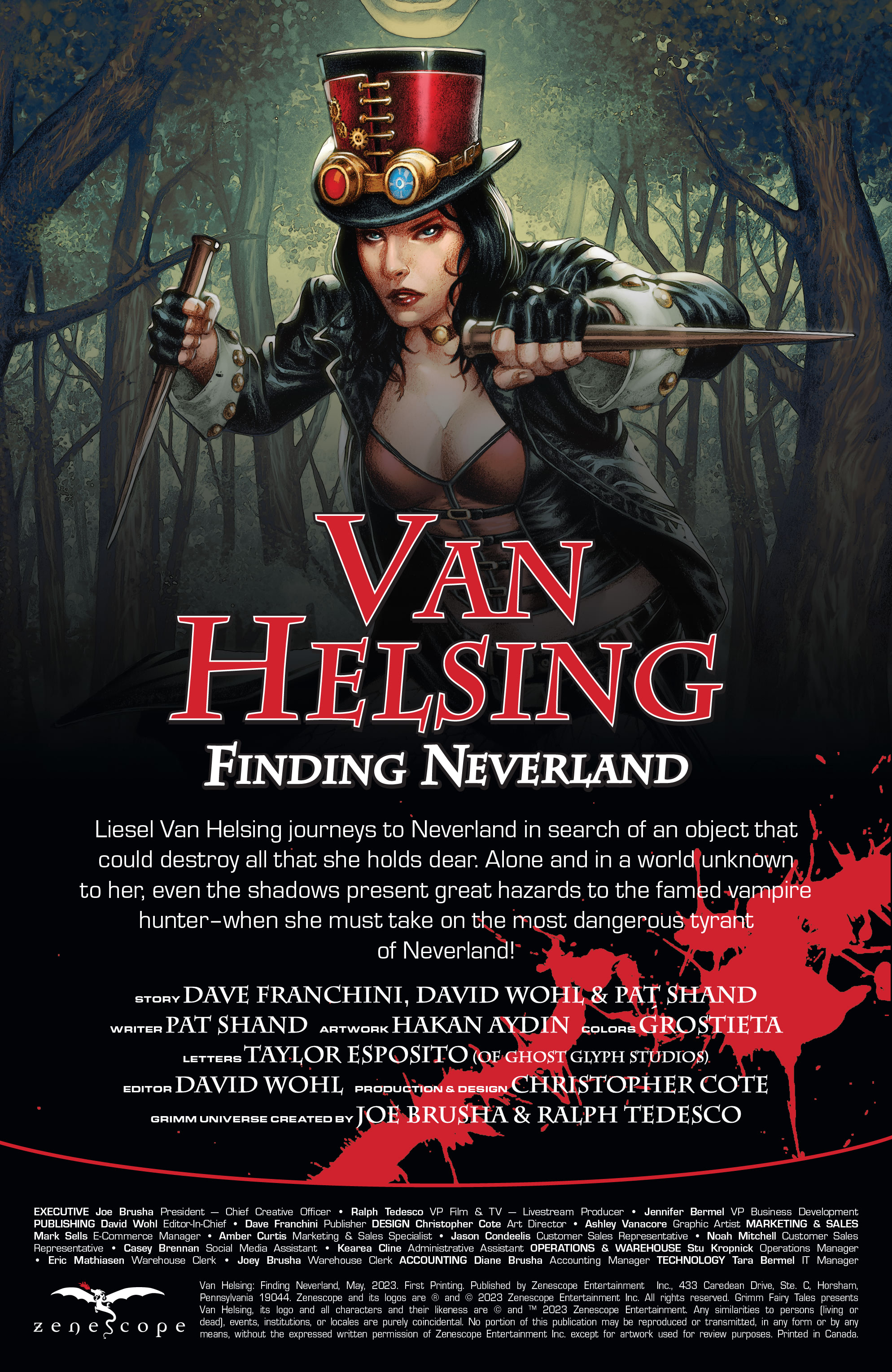 Van Helsing Finding Neverland (2023-): Chapter 1 - Page 2