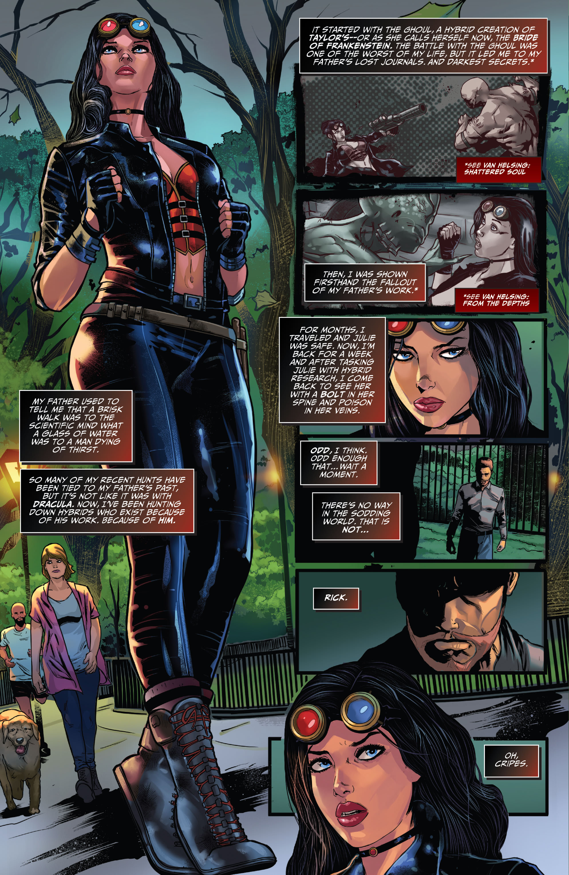 Van Helsing: Flesh of my Blood (2022-) issue 1 - Page 18