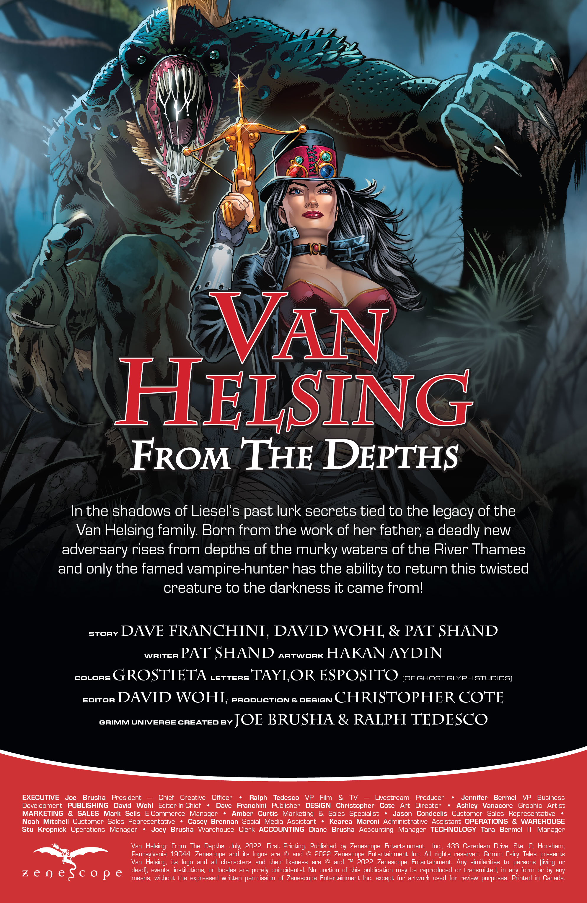 Van Helsing: From Depths (2022-): Chapter 1 - Page 2