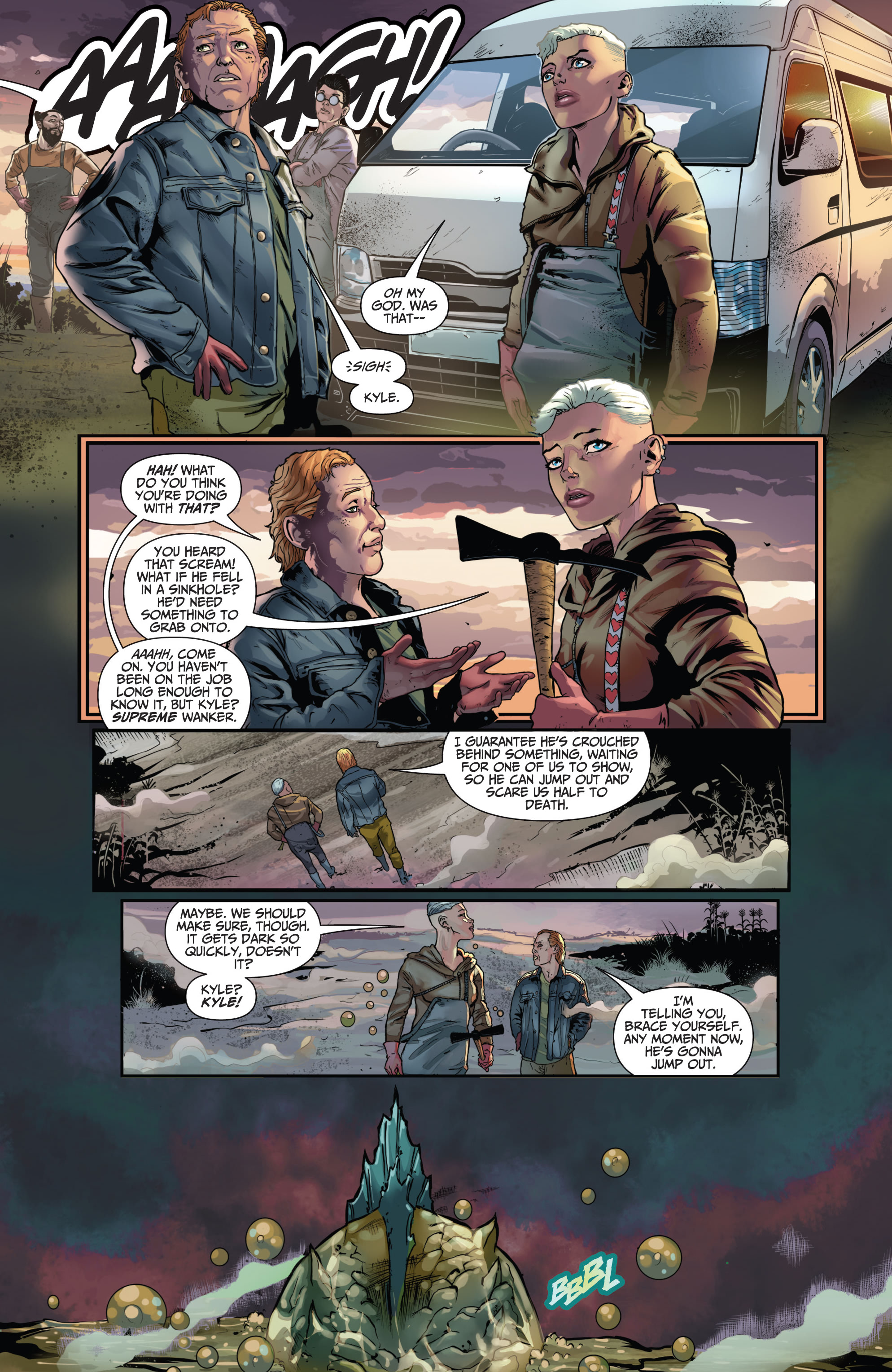 Van Helsing: From Depths (2022-) issue 1 - Page 5