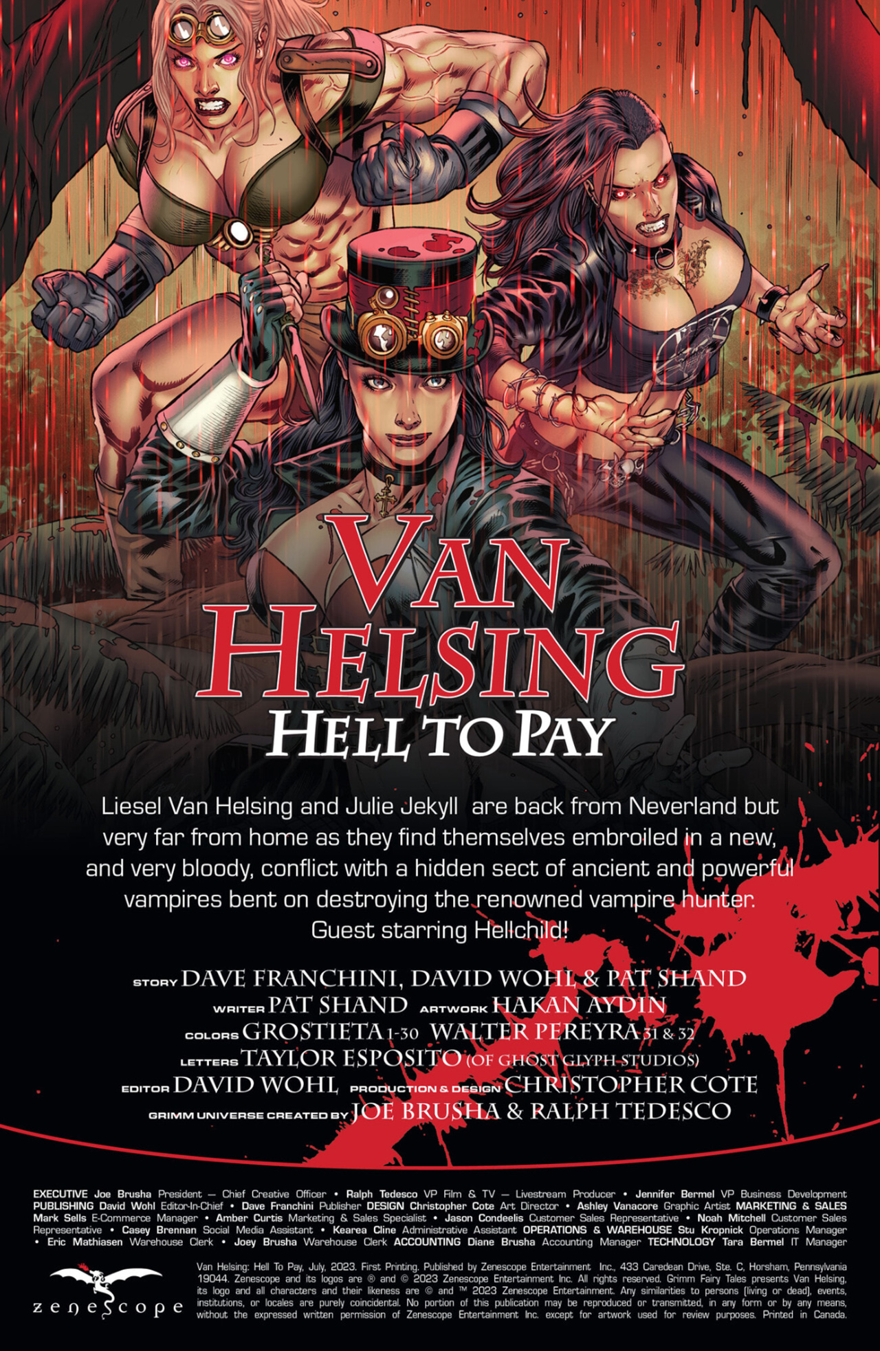 Van Helsing: Hell to Pay (2023): Chapter 1 - Page 2