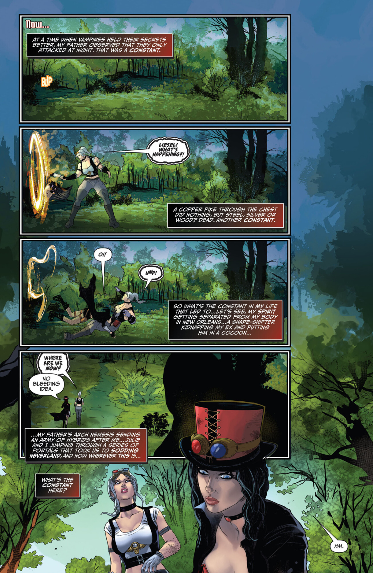 Van Helsing: Hell to Pay (2023) issue 1 - Page 4