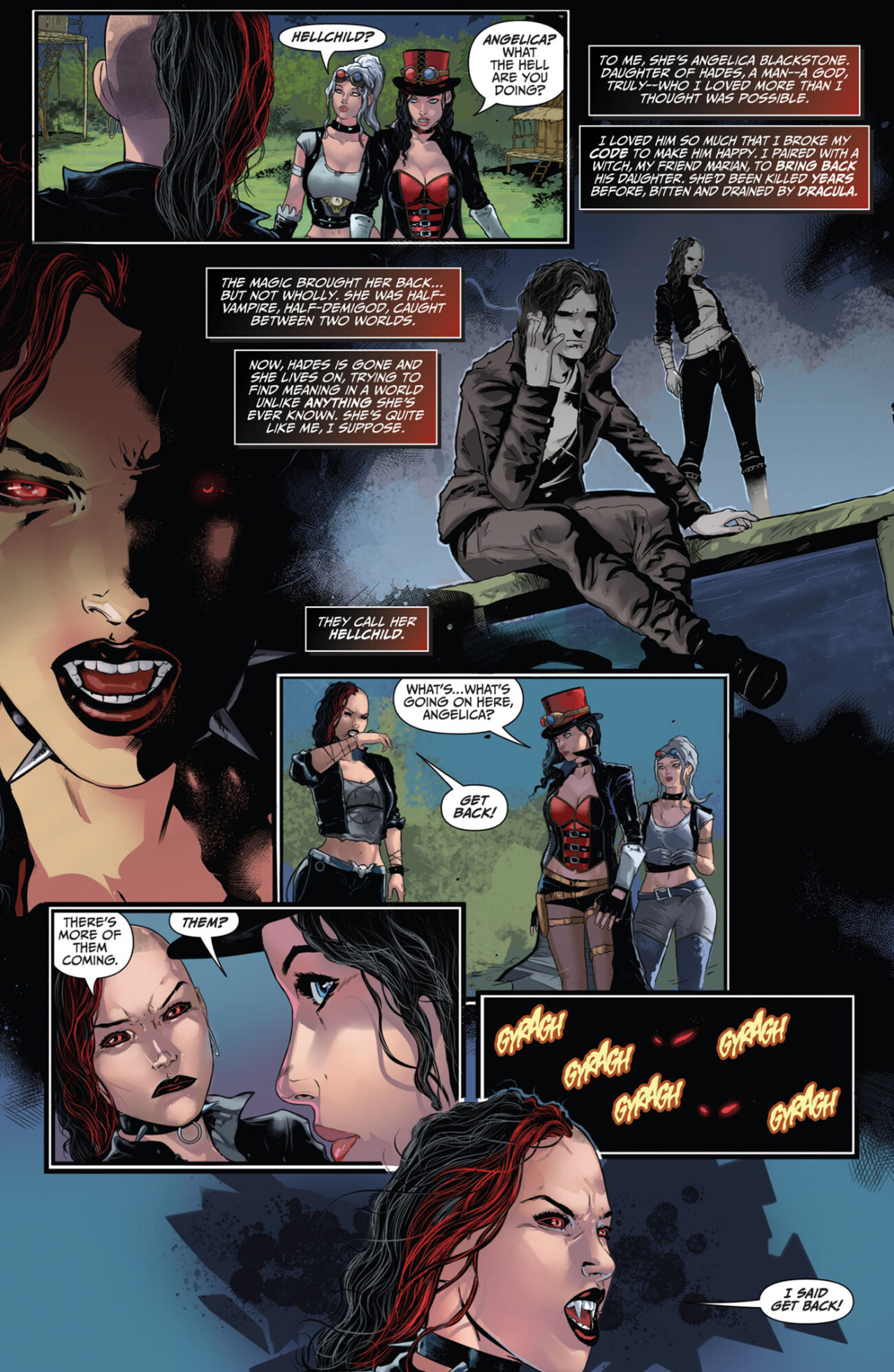 Van Helsing: Hell to Pay (2023) issue 1 - Page 9