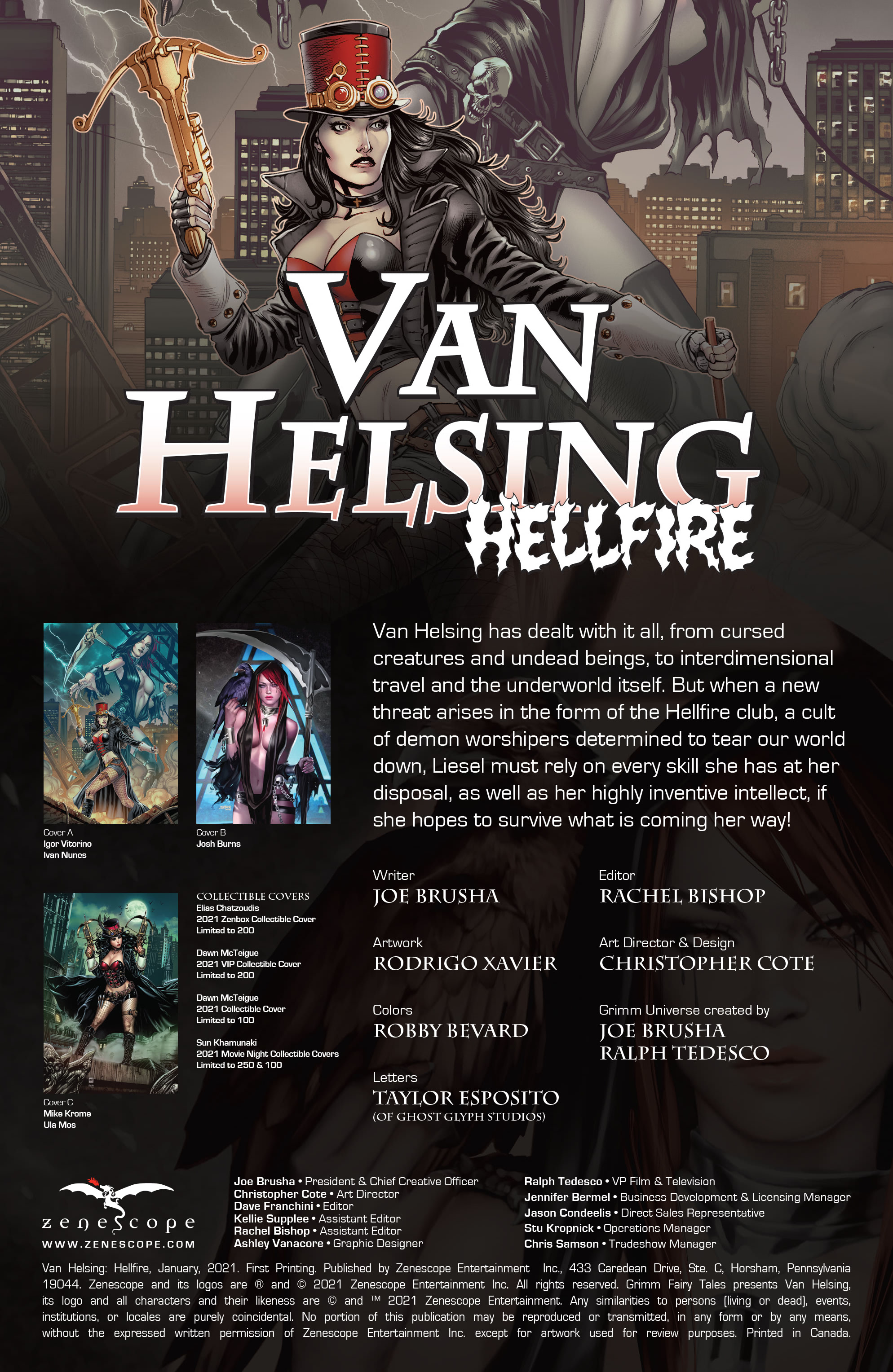 Van Helsing: Hellfire (2021): Chapter 1 - Page 2