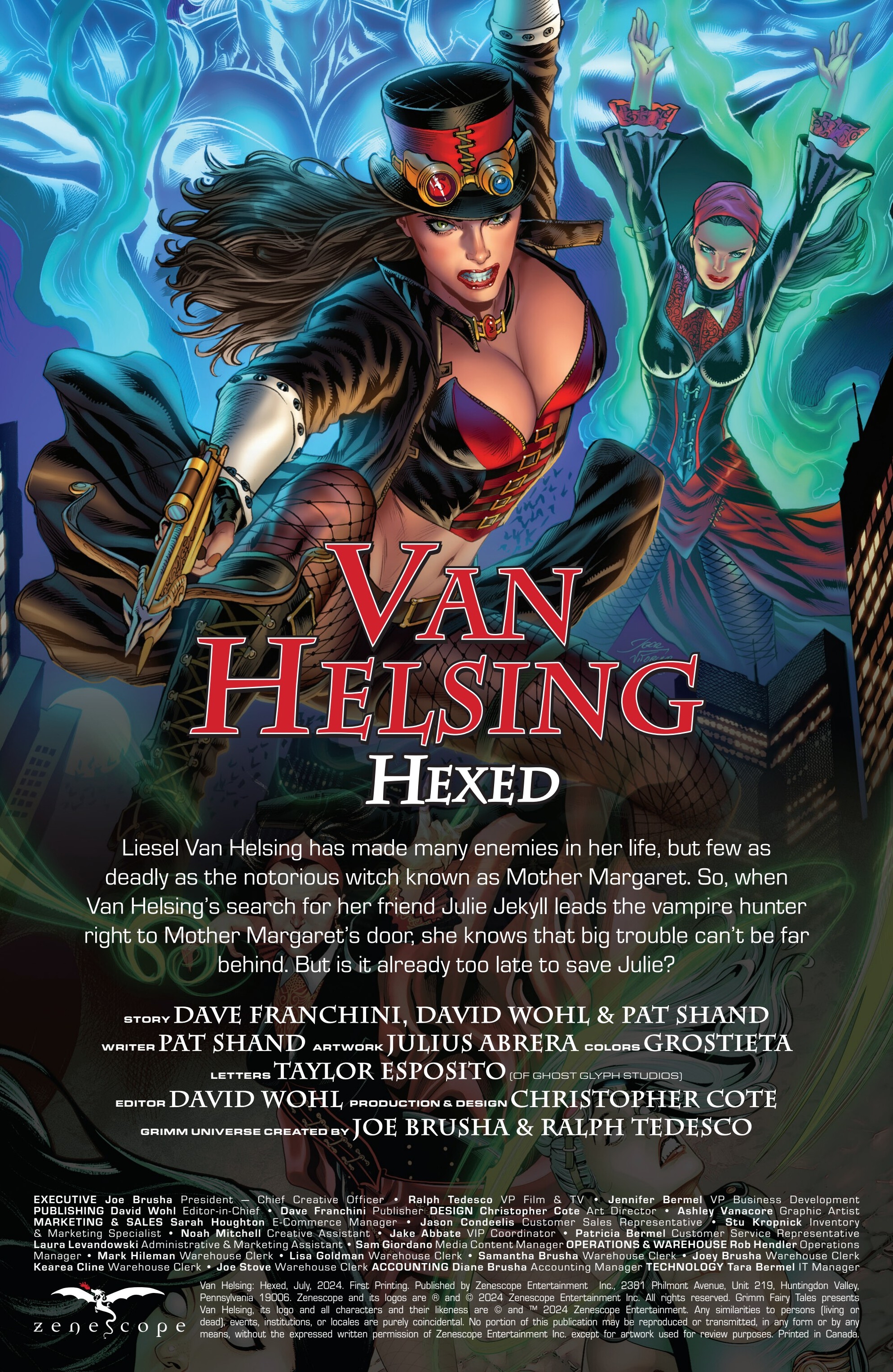 Van Helsing: Hexed (2024-) issue 1 - Page 2