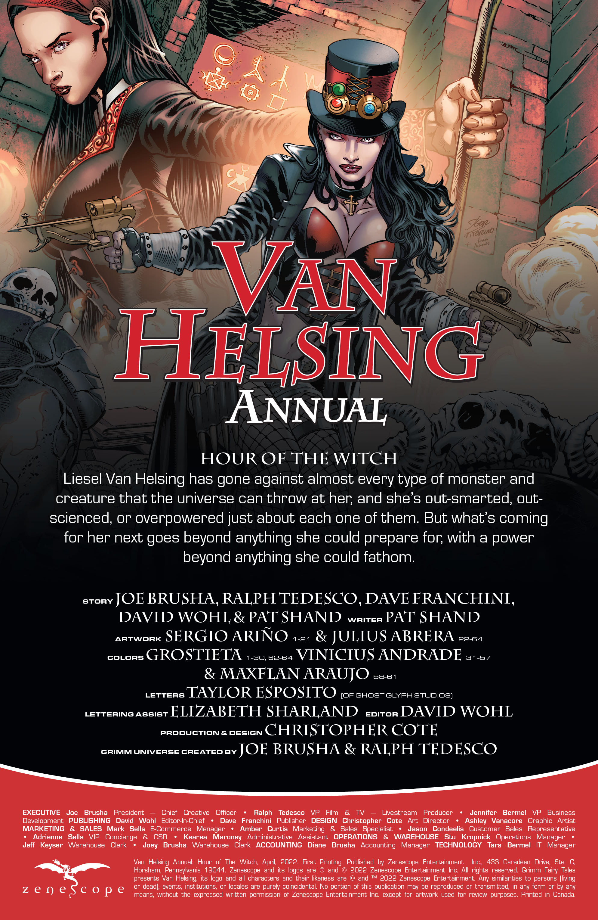 Van Helsing: Hour of the Witch (2022-): Chapter 1 - Page 2