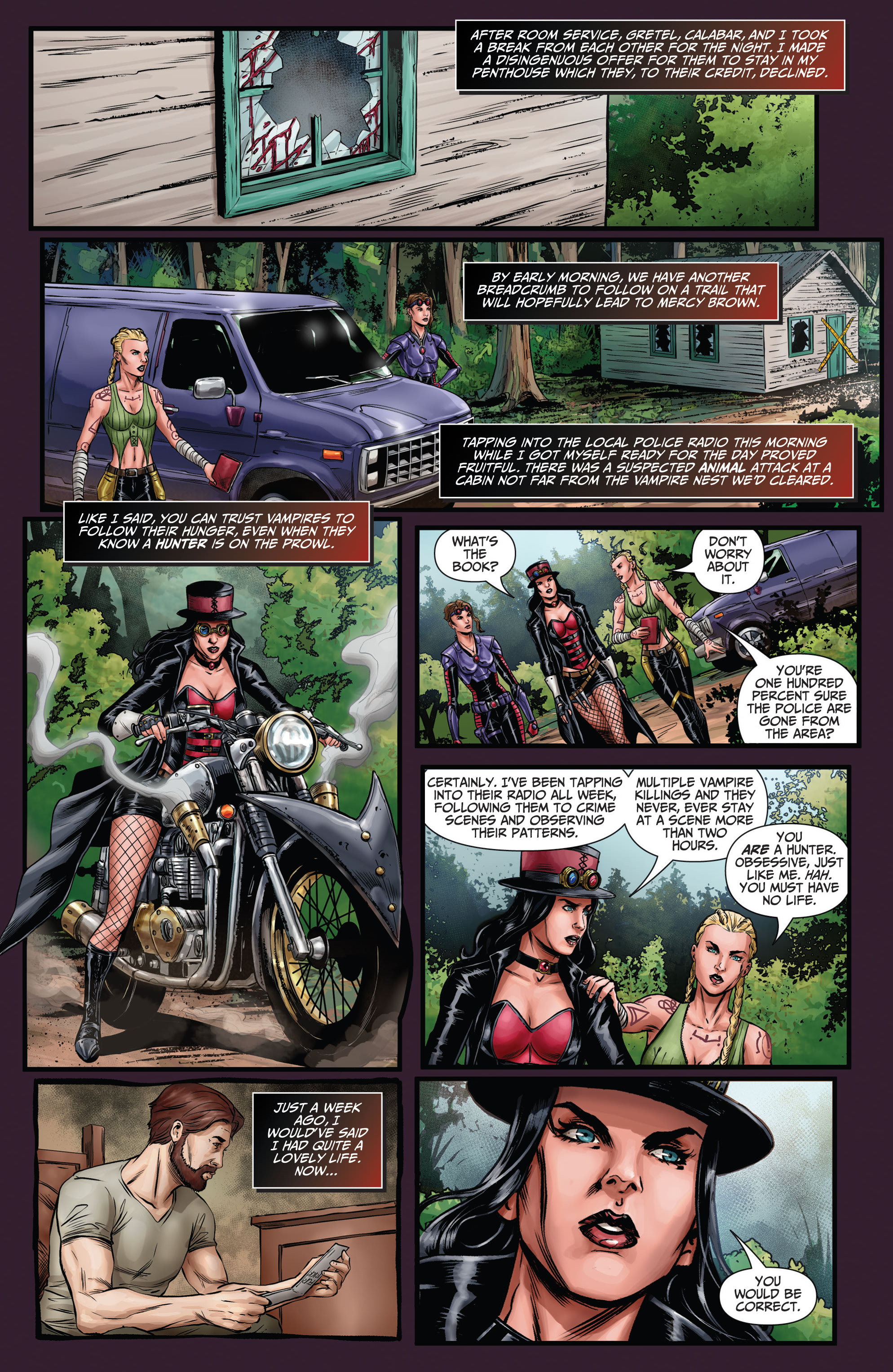 Van Helsing: Hour of the Witch (2022-) issue 1 - Page 35