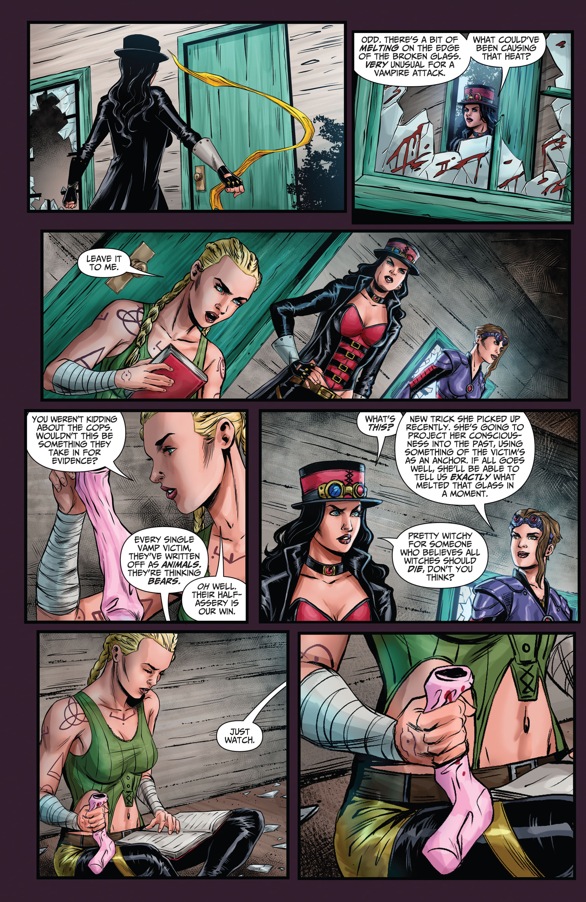 Van Helsing: Hour of the Witch (2022-) issue 1 - Page 36