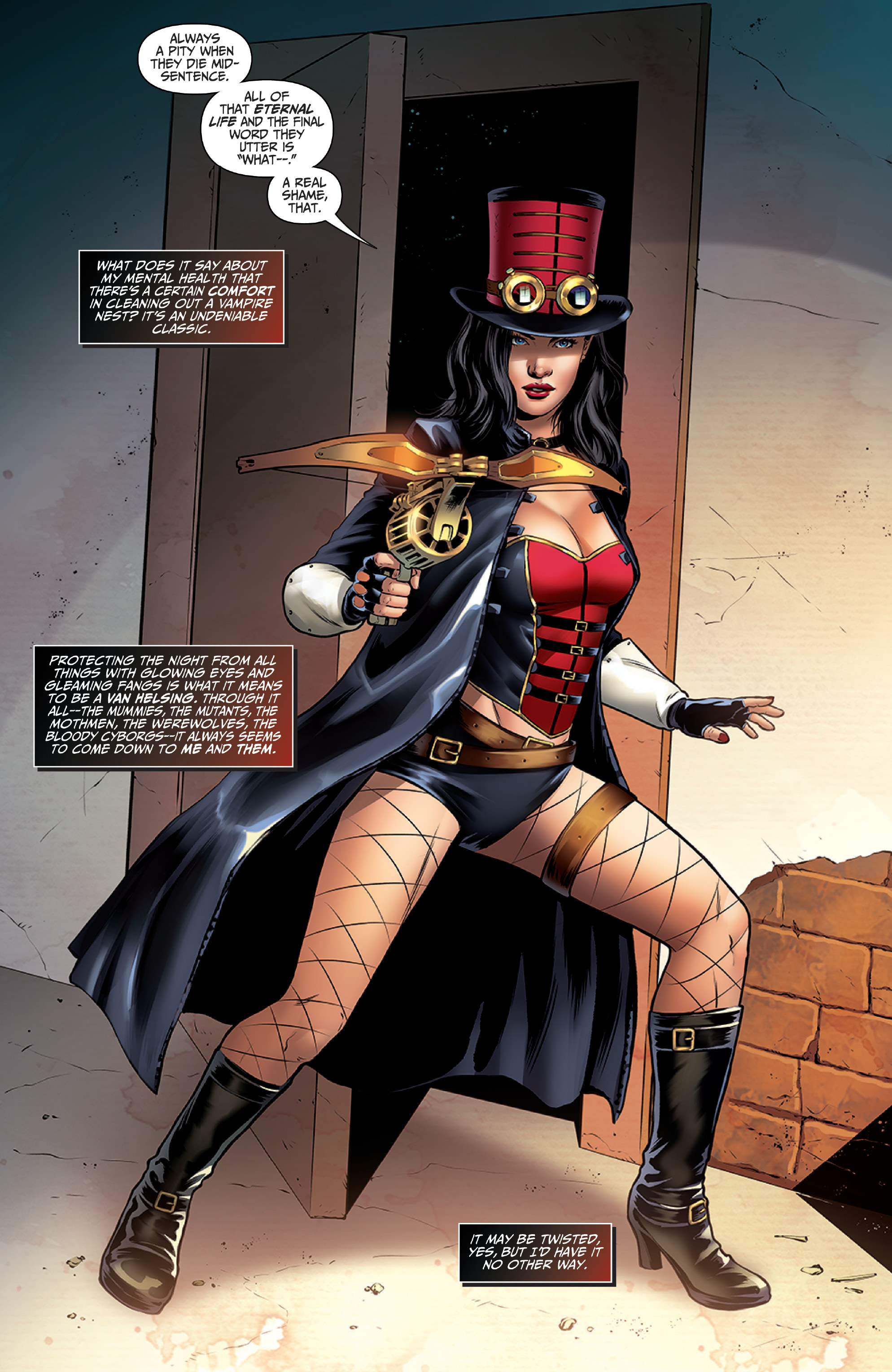 Van Helsing: Invisible Woman (2021) issue 1 - Page 6