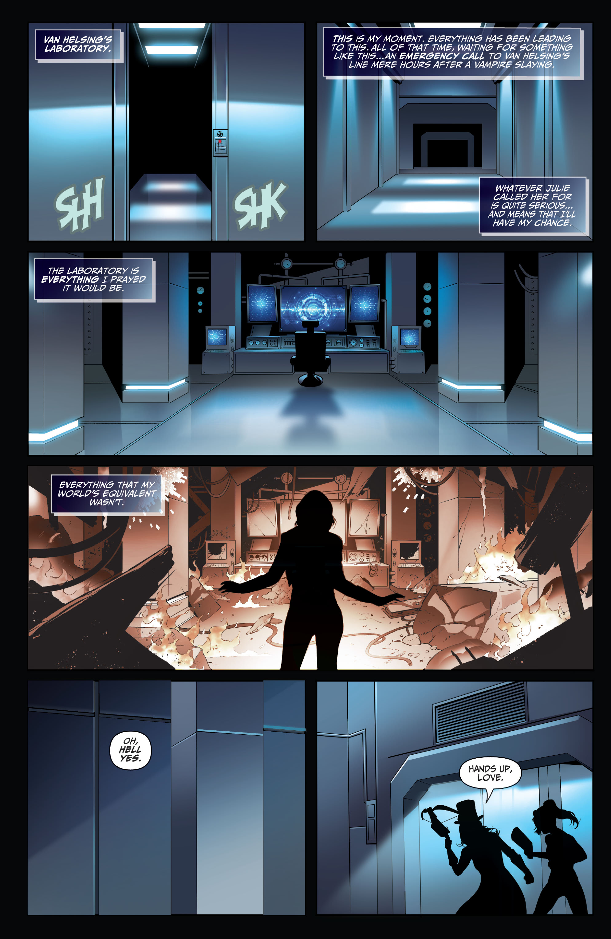 Van Helsing: Invisible Woman (2021) issue 1 - Page 16