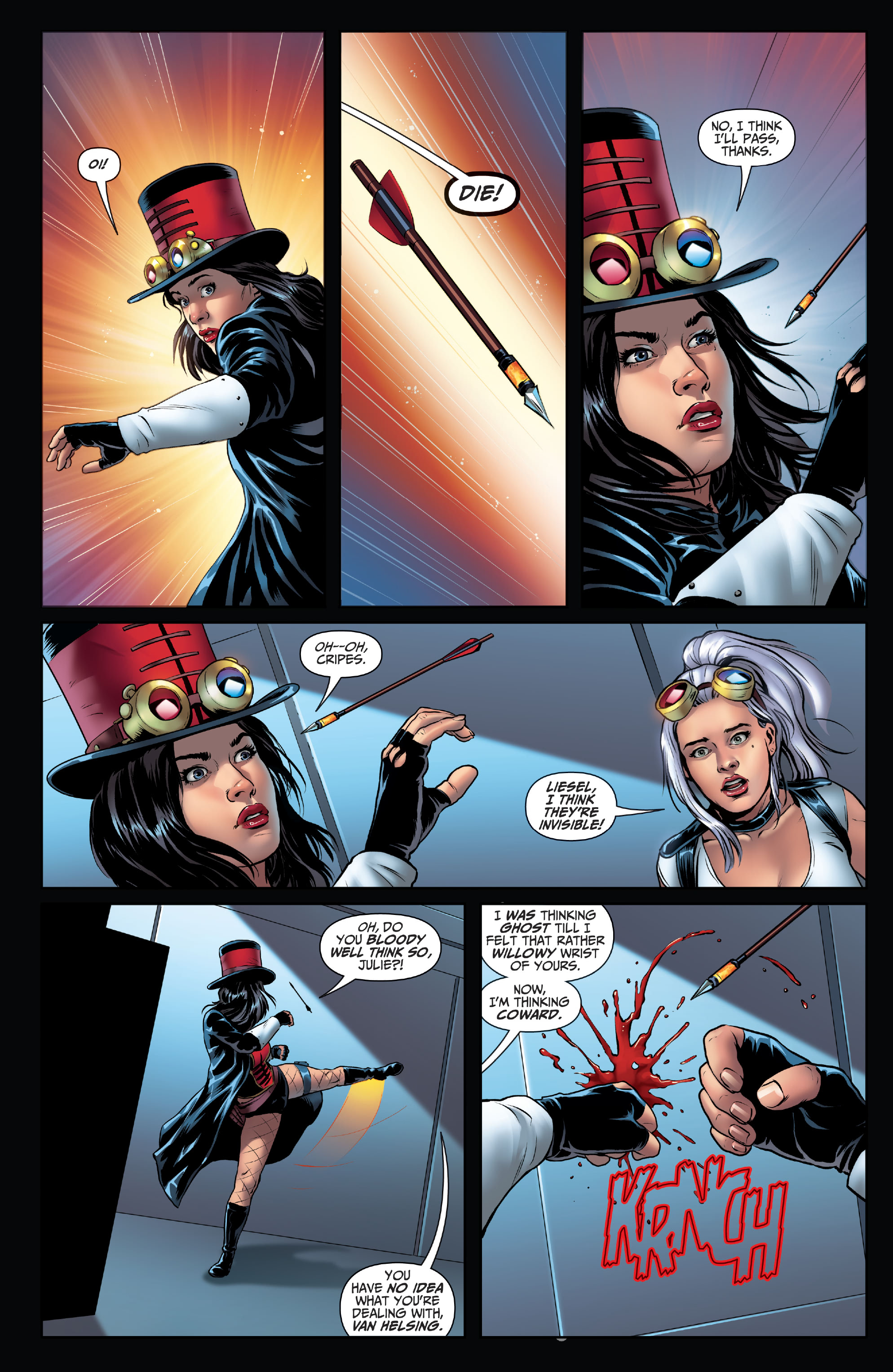 Van Helsing: Invisible Woman (2021) issue 1 - Page 22