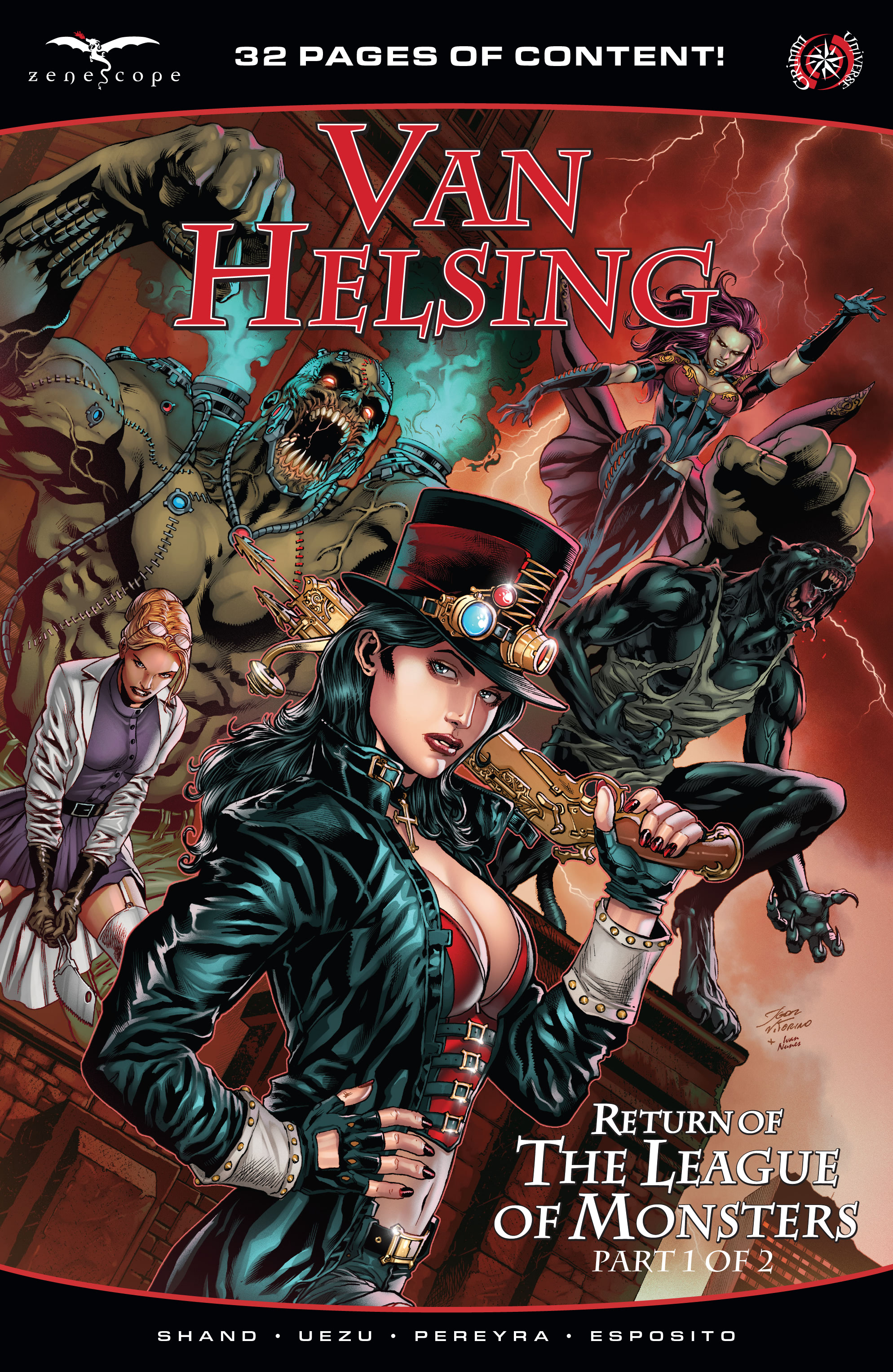 Van Helsing: Return of the League of Monsters (2021-): Chapter 1 - Page 1