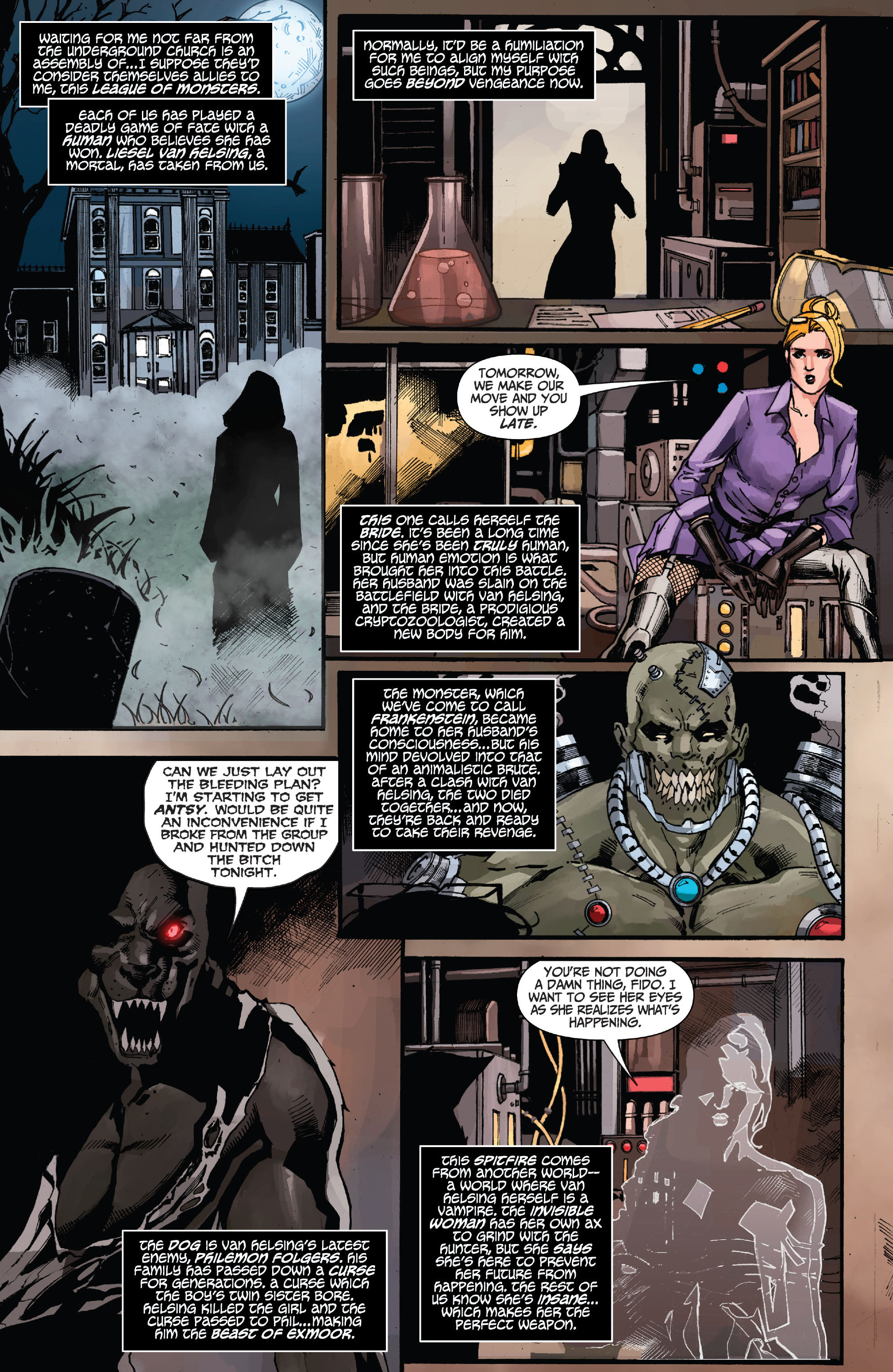 Van Helsing: Return of the League of Monsters (2021-): Chapter 1 - Page 6