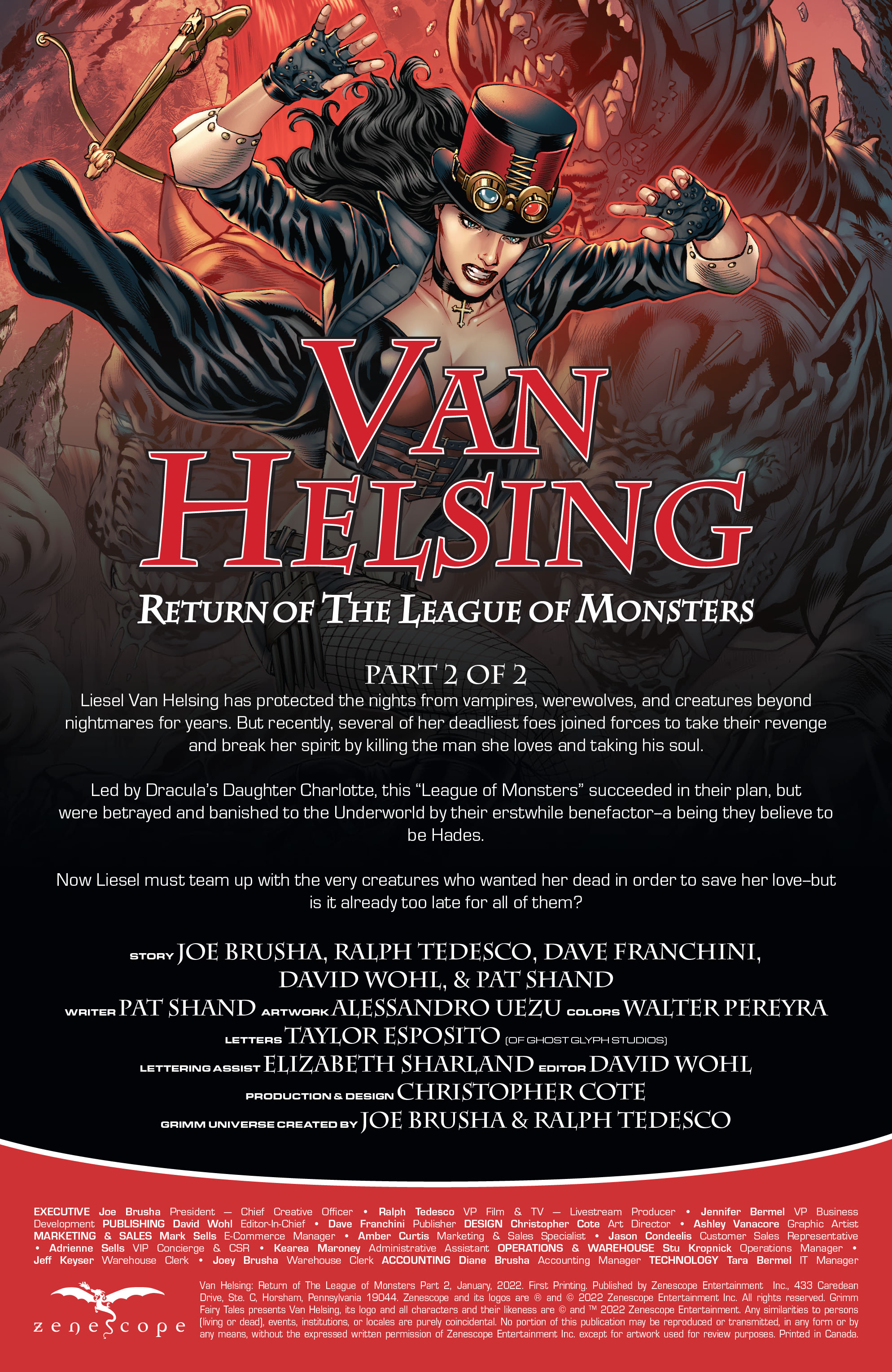 Van Helsing: Return of the League of Monsters (2021-): Chapter 2 - Page 2