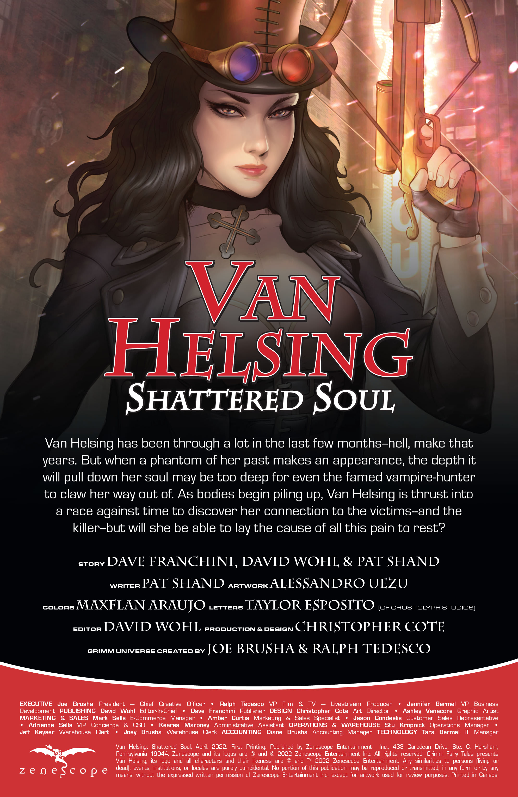 Van Helsing: Shattered Soul (2022-): Chapter 1 - Page 2
