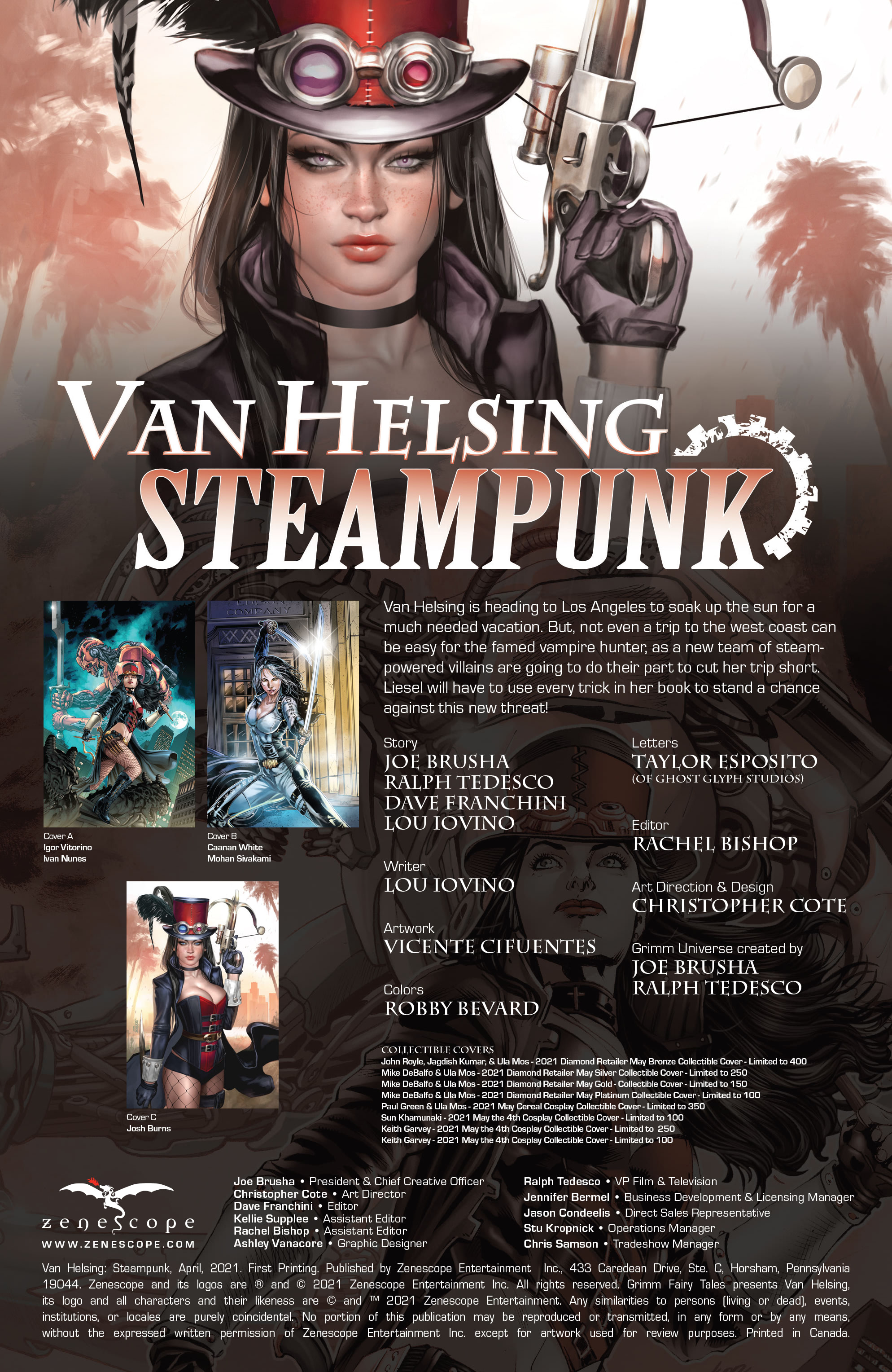 Van Helsing: Steampunk (2021): Chapter 1 - Page 2