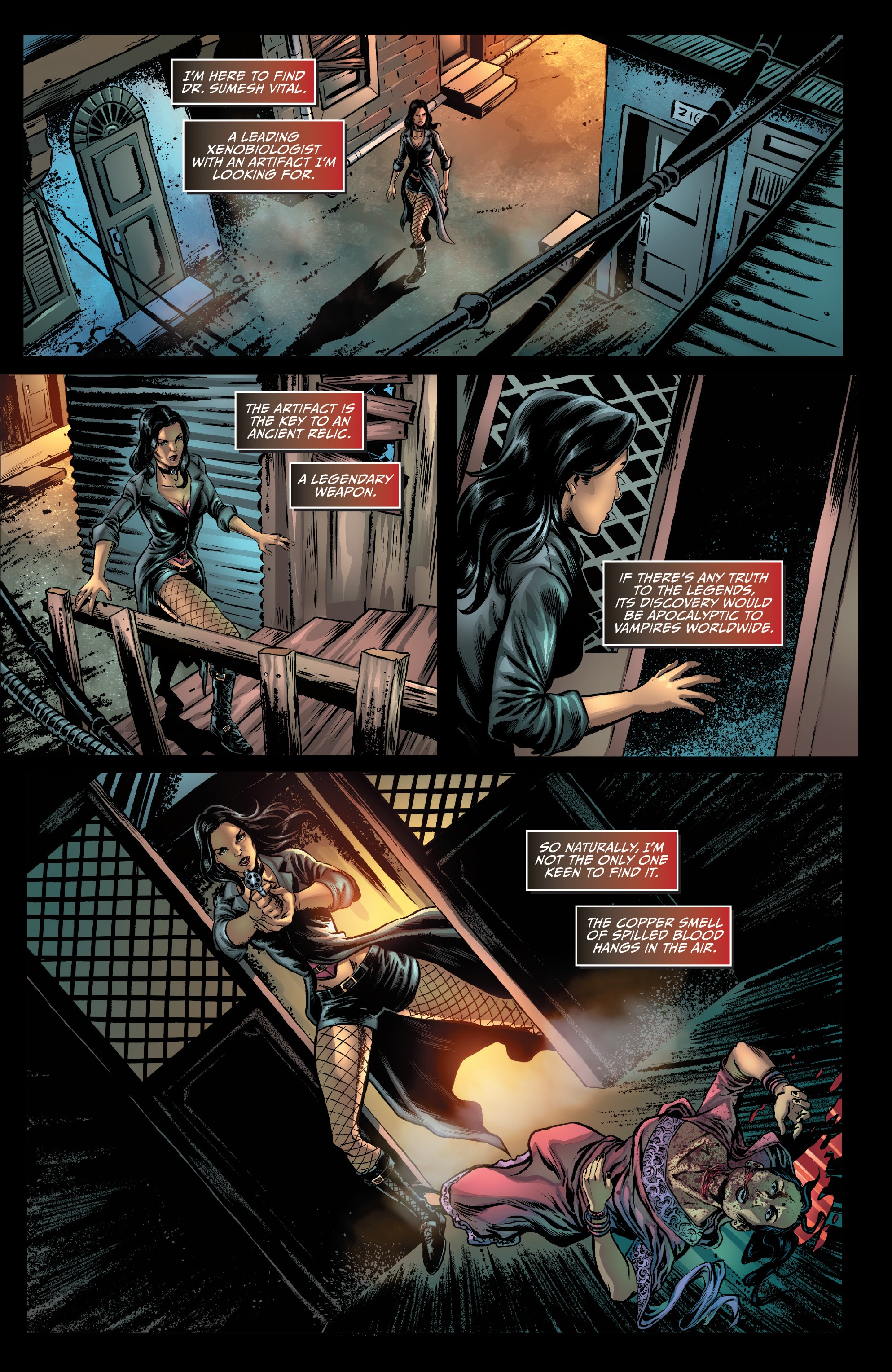 Van Helsing: Sword of Heaven (2018-) issue 1 - Page 4