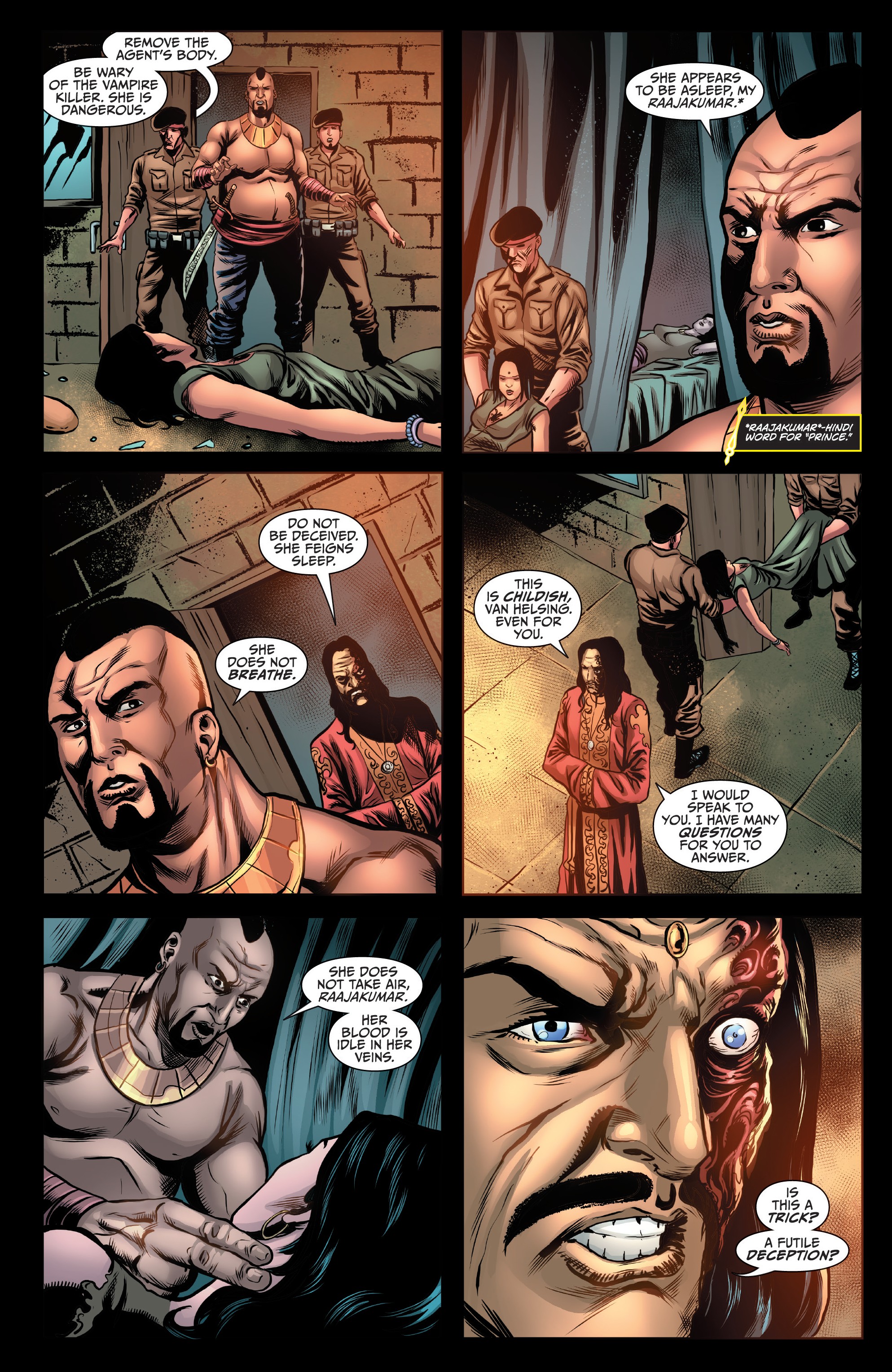 Van Helsing: Sword of Heaven (2018-) issue 5 - Page 23