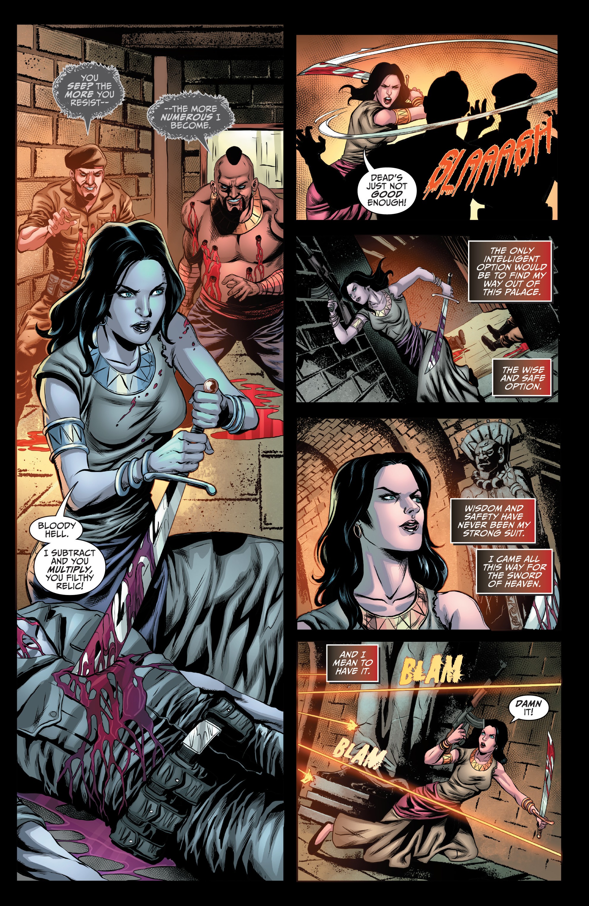 Van Helsing: Sword of Heaven (2018-) issue 6 - Page 8