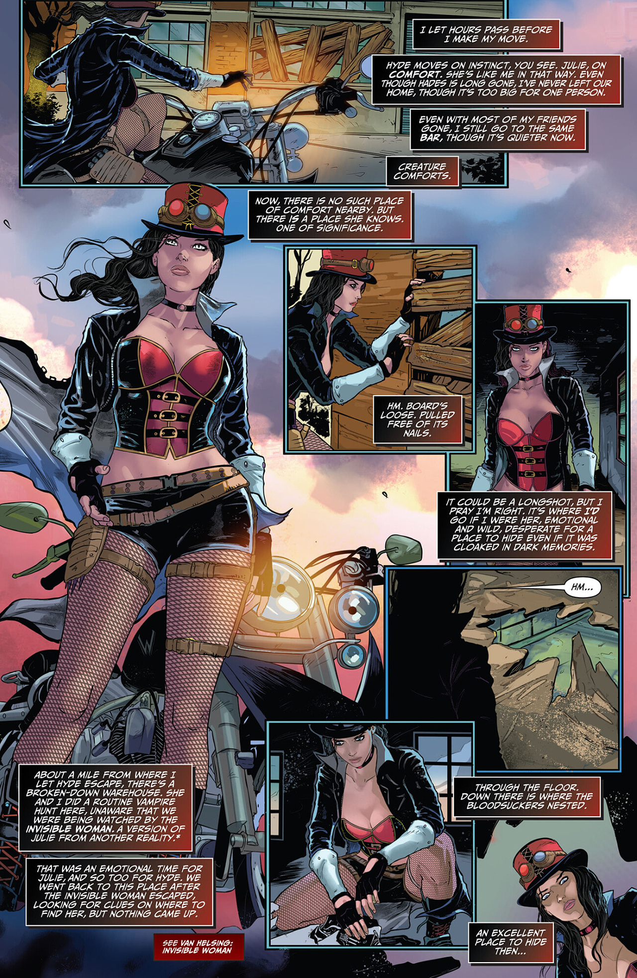 Van Helsing: The Horror Beneath (2023-) issue 1 - Page 17