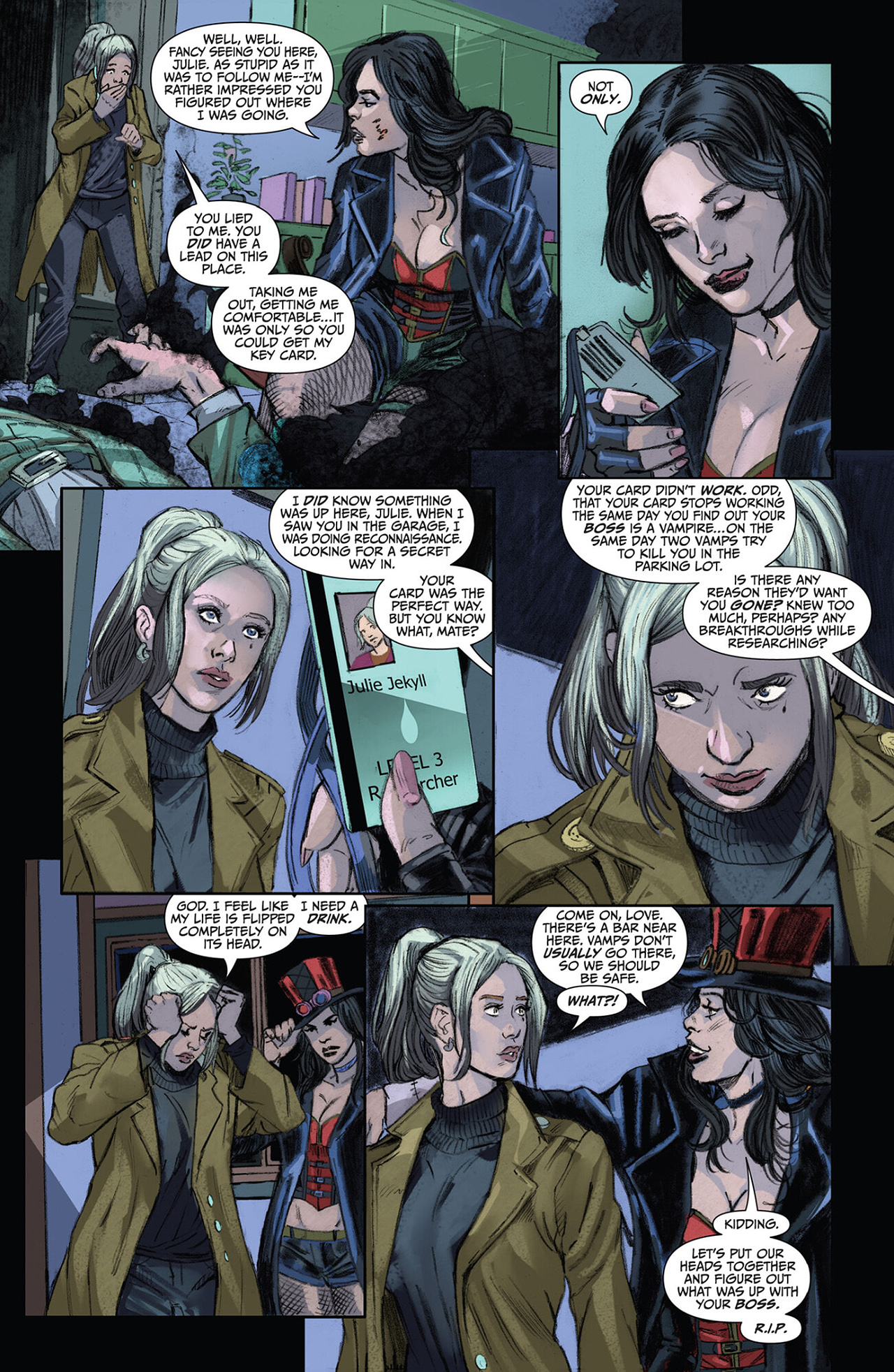 Van Helsing: The Horror Beneath (2023-) issue 1 - Page 31