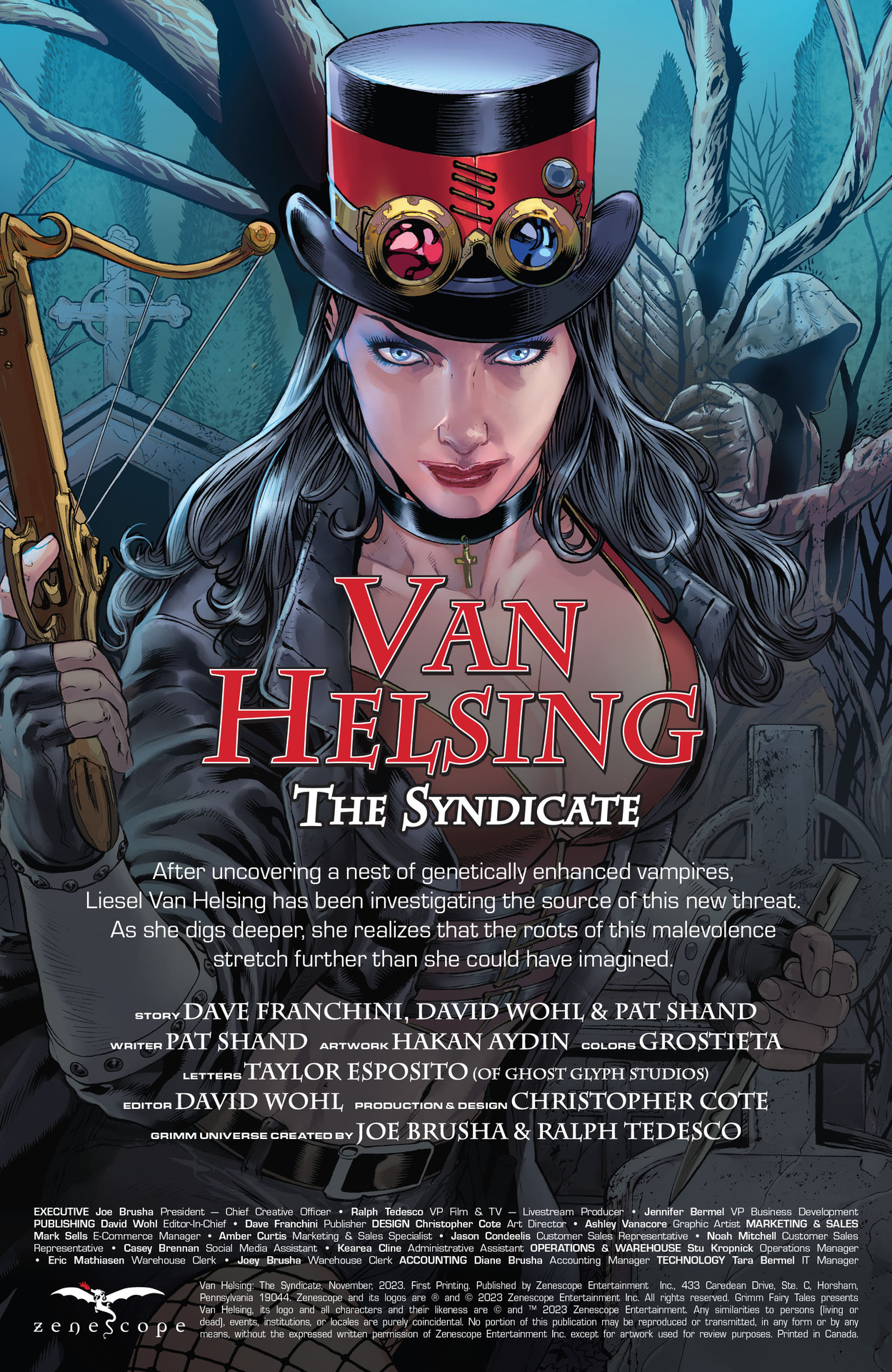 Van Helsing: The Syndicate (2023): Chapter 1 - Page 2