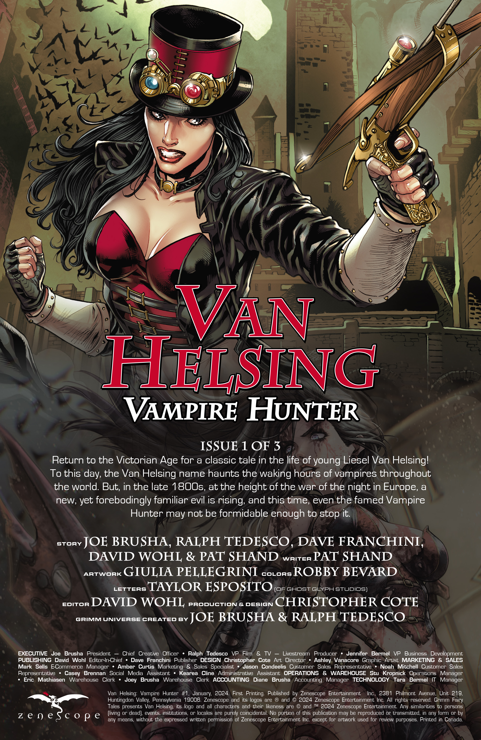 Van Helsing: Vampire Hunter (2024-) issue 1 - Page 3