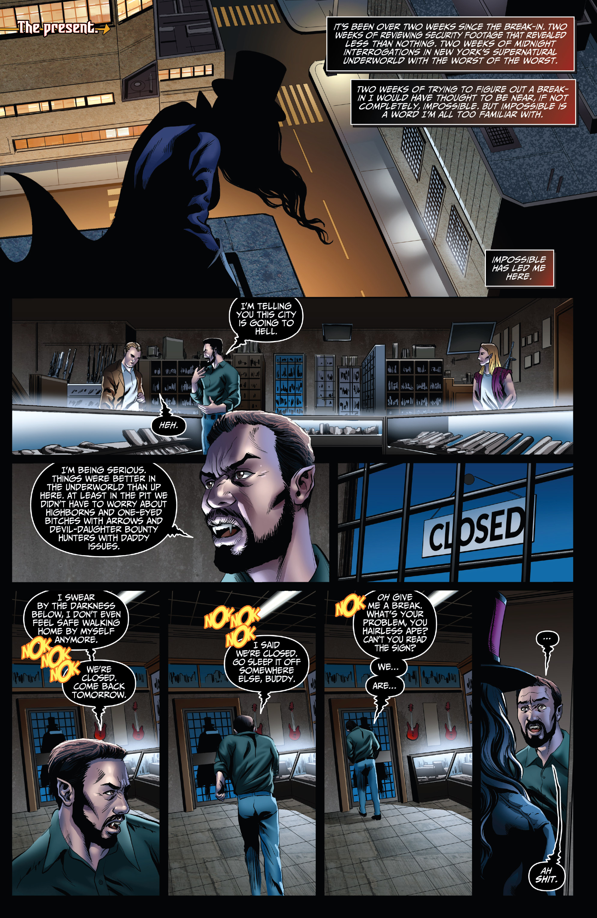 Van Helsing vs Dracula's Daughter (2019-) issue 1 - Page 8